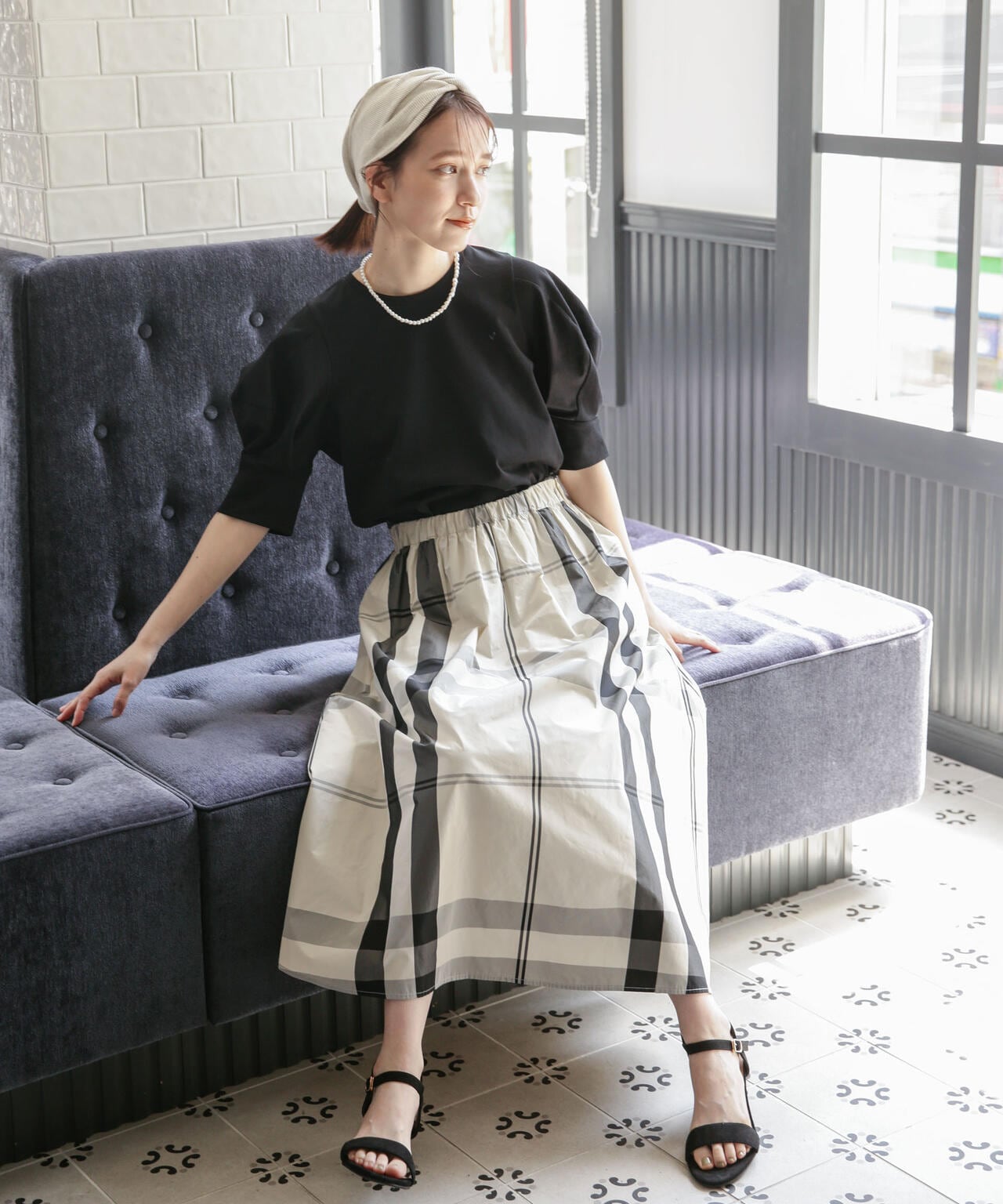 LB.03/Repurフォルムスリーブカットトップス 6693124321