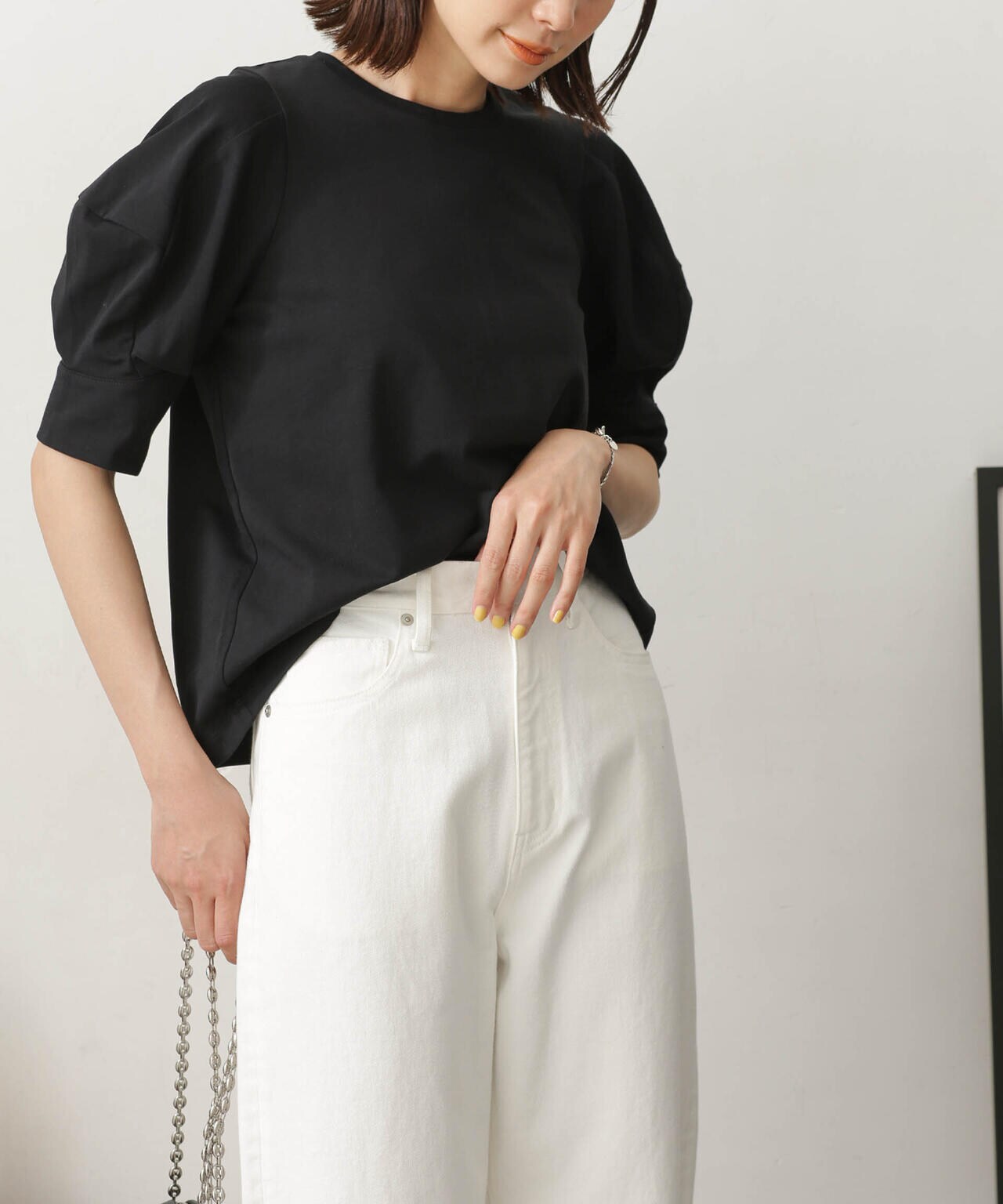 LB.03/Repurフォルムスリーブカットトップス 6693124321