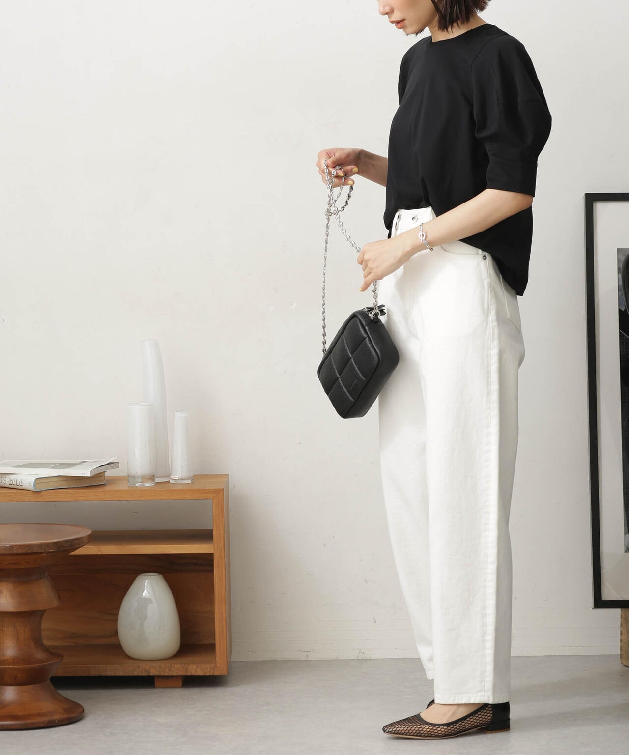 LB.03/Repurフォルムスリーブカットトップス 6693124321