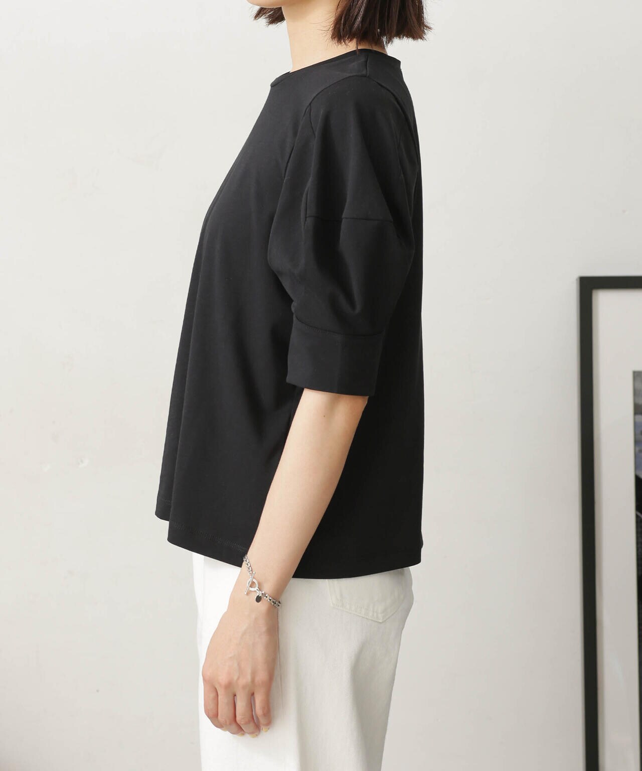 LB.03/Repurフォルムスリーブカットトップス 6693124321