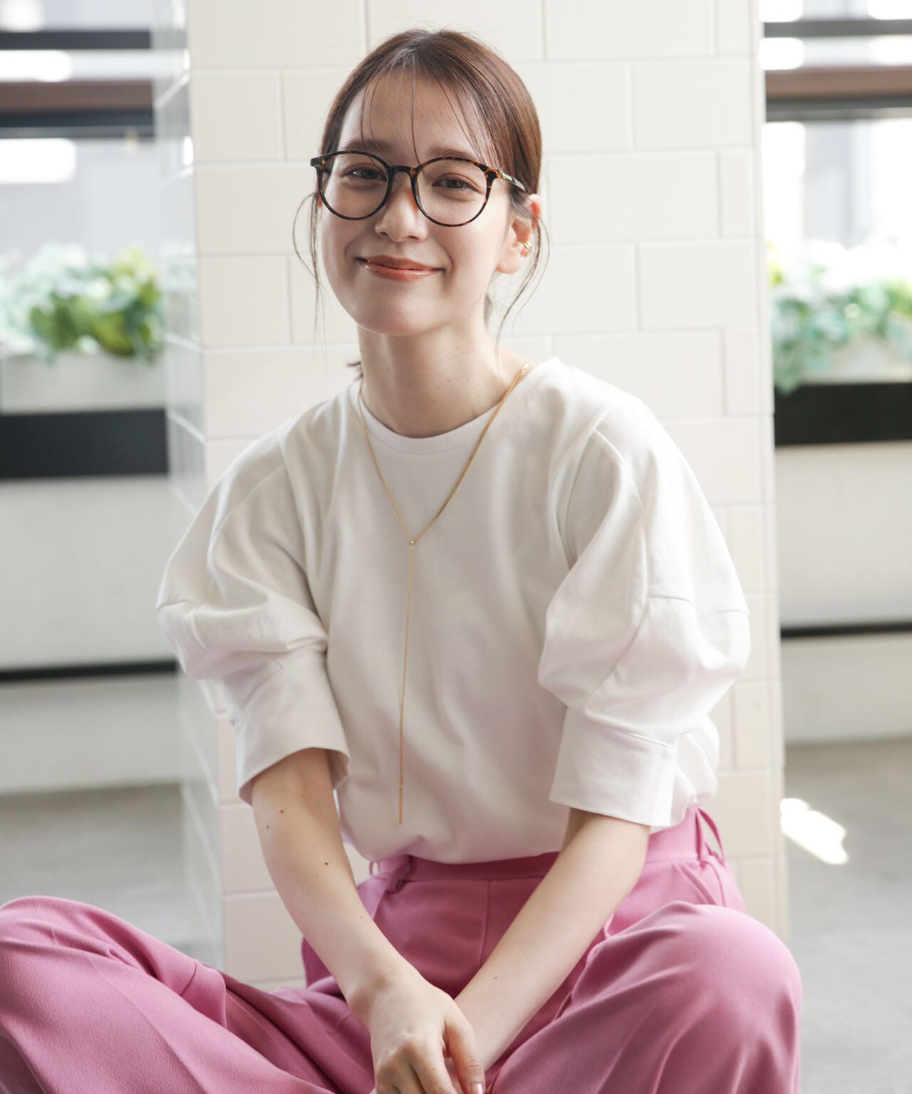 LB.03/Repurフォルムスリーブカットトップス 6693124321