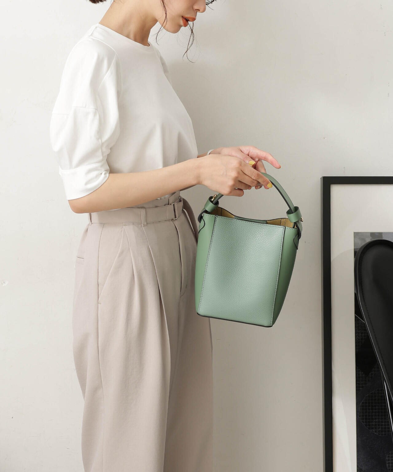 LB.03/Repurフォルムスリーブカットトップス 6693124321