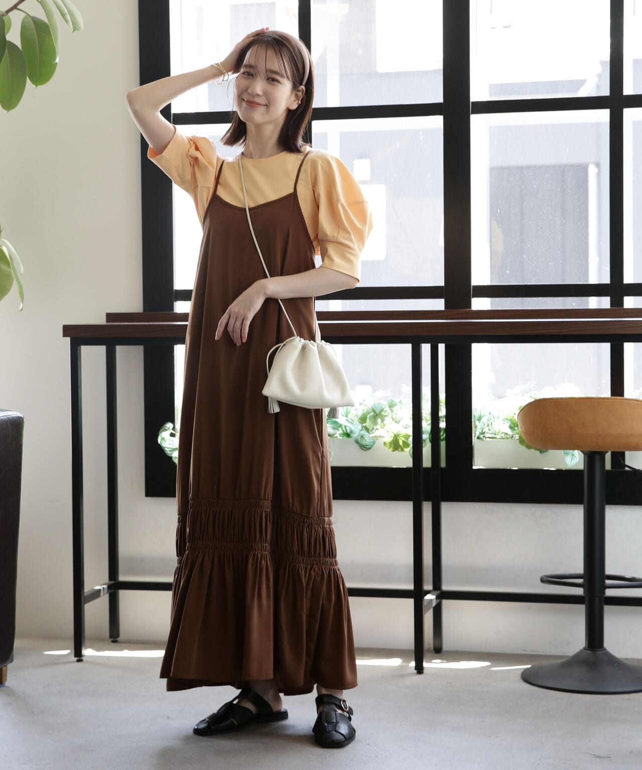 LB.03/Repurフォルムスリーブカットトップス 6693124321