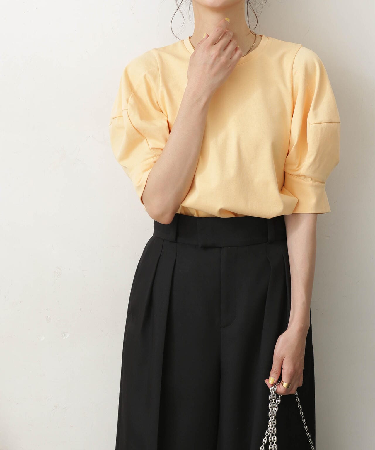 LB.03/Repurフォルムスリーブカットトップス 6693124321