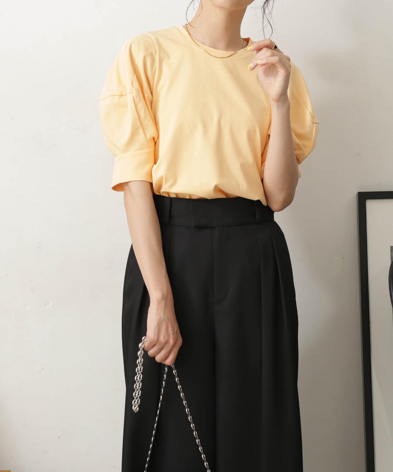 LB.03/Repurフォルムスリーブカットトップス 6693124321