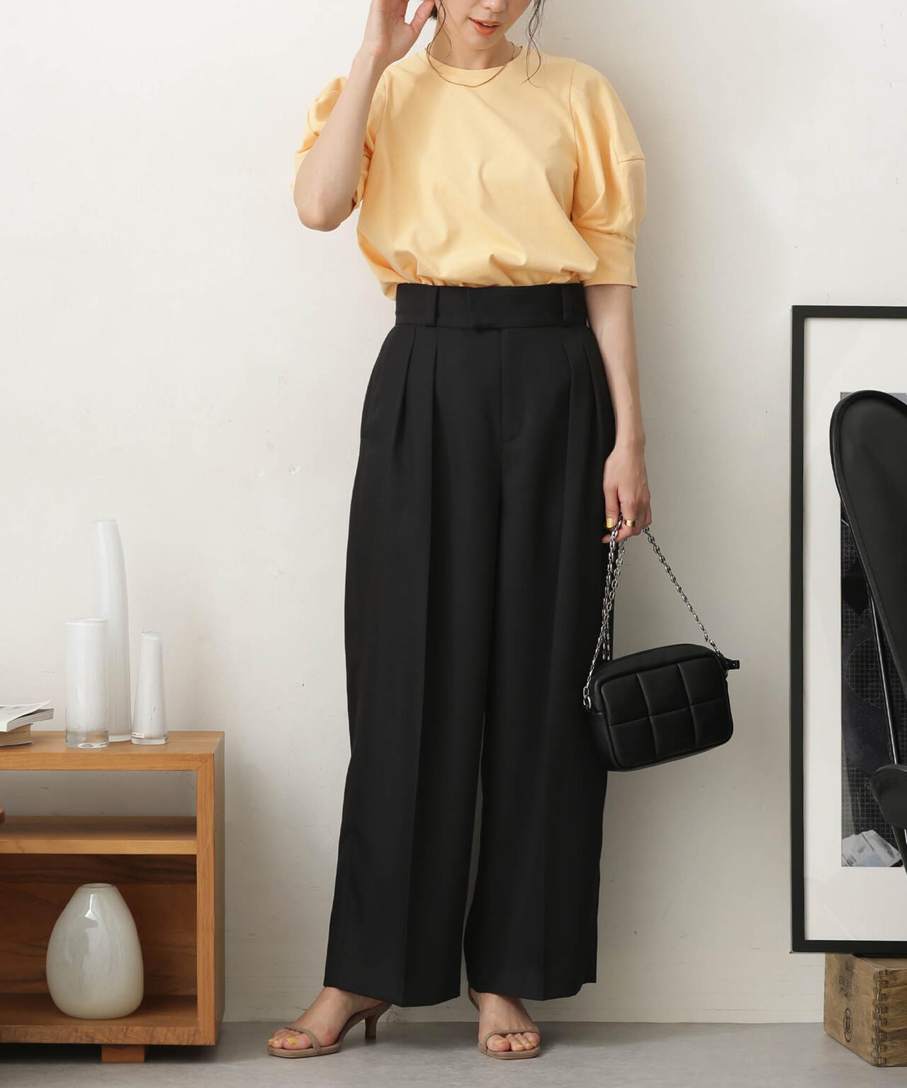 LB.03/Repurフォルムスリーブカットトップス 6693124321