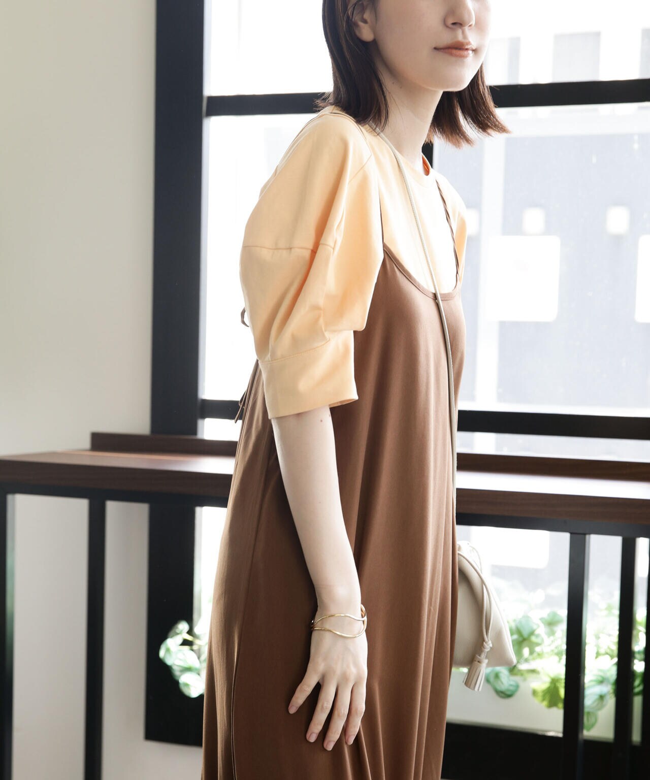 LB.03/Repurフォルムスリーブカットトップス 6693124321