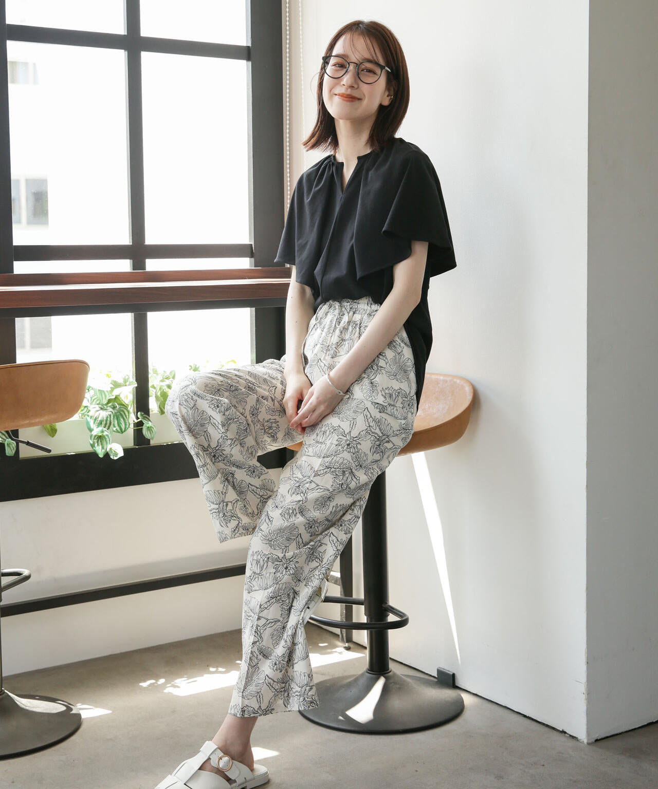 LB.03/Repurフレアスリーブカットトップス 6693124322