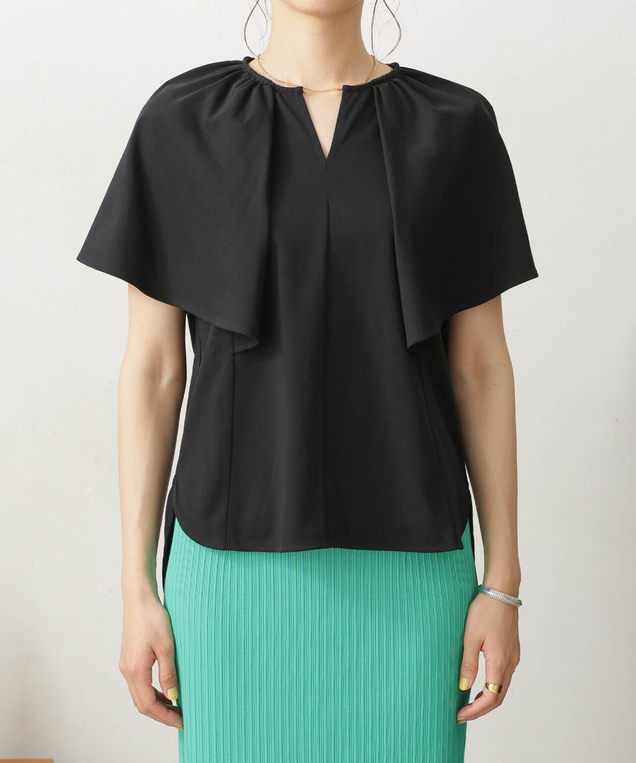 LB.03/Repurフレアスリーブカットトップス 6693124322