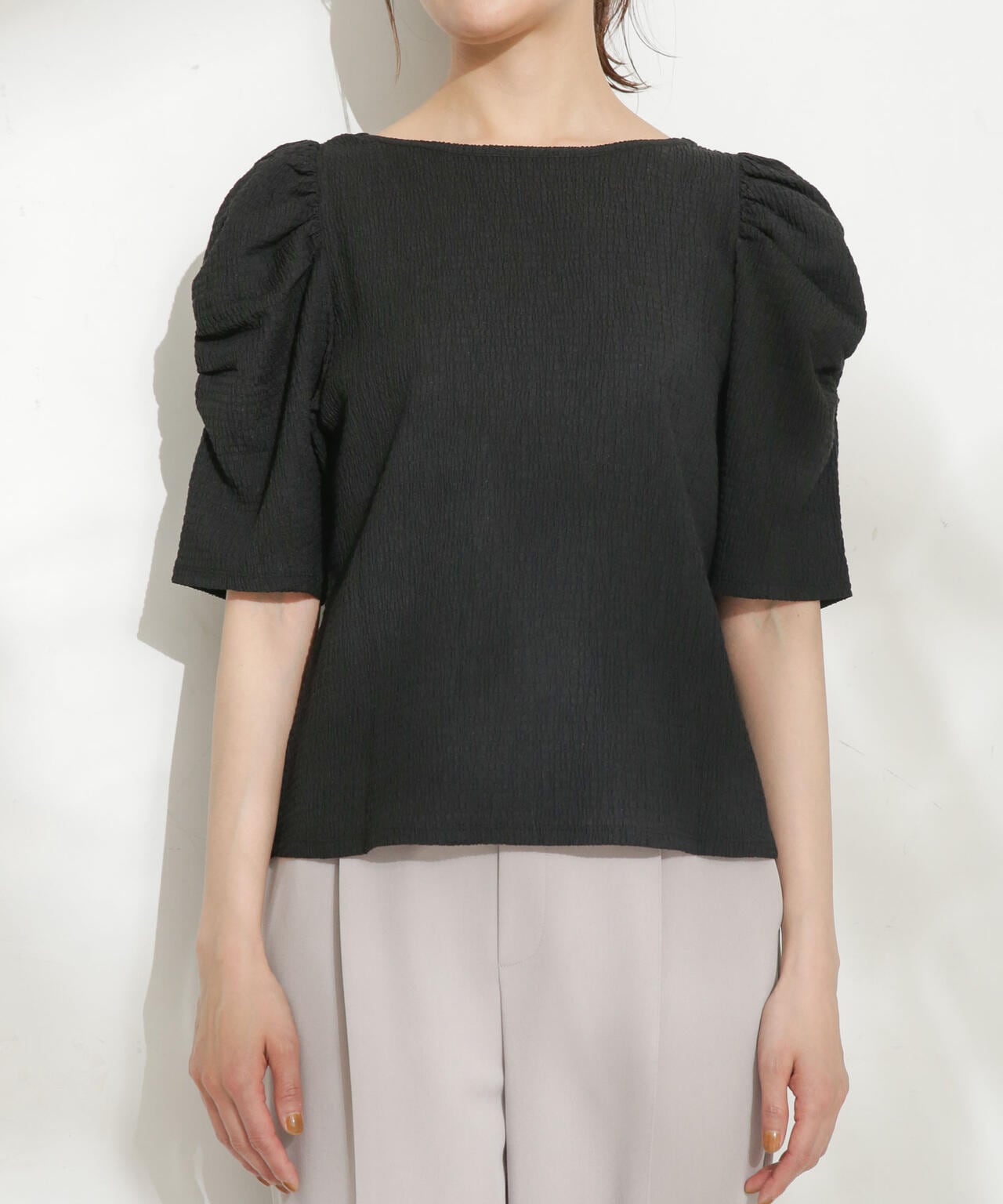 LB.03/前後2wayシャーリングトップス 6693124324