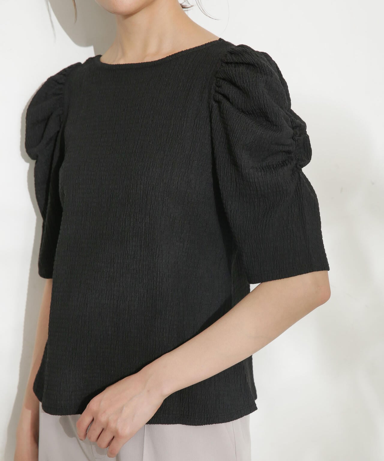 LB.03/前後2wayシャーリングトップス 6693124324