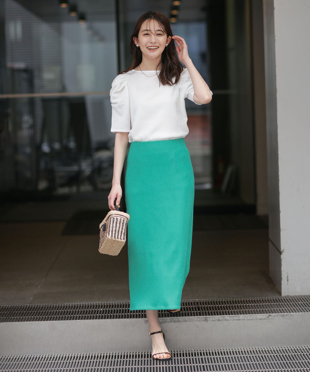 LB.03/前後2wayシャーリングトップス 6693124324