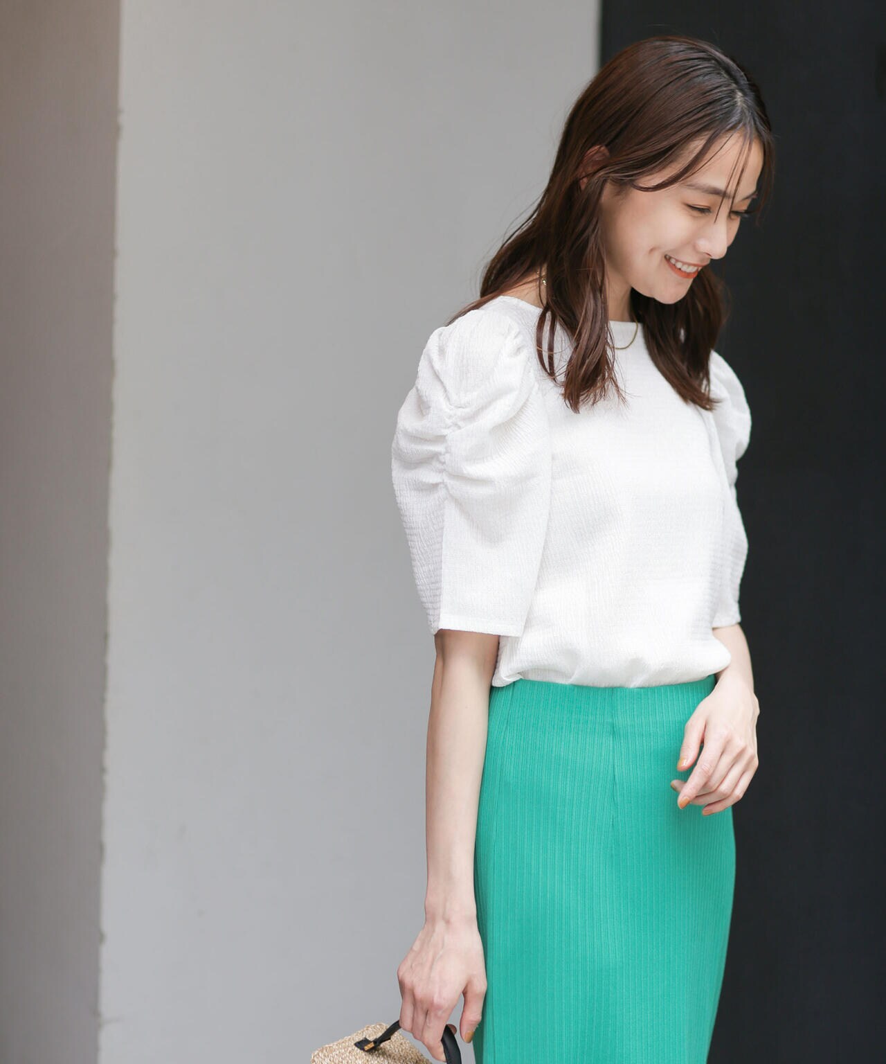 LB.03/前後2wayシャーリングトップス 6693124324