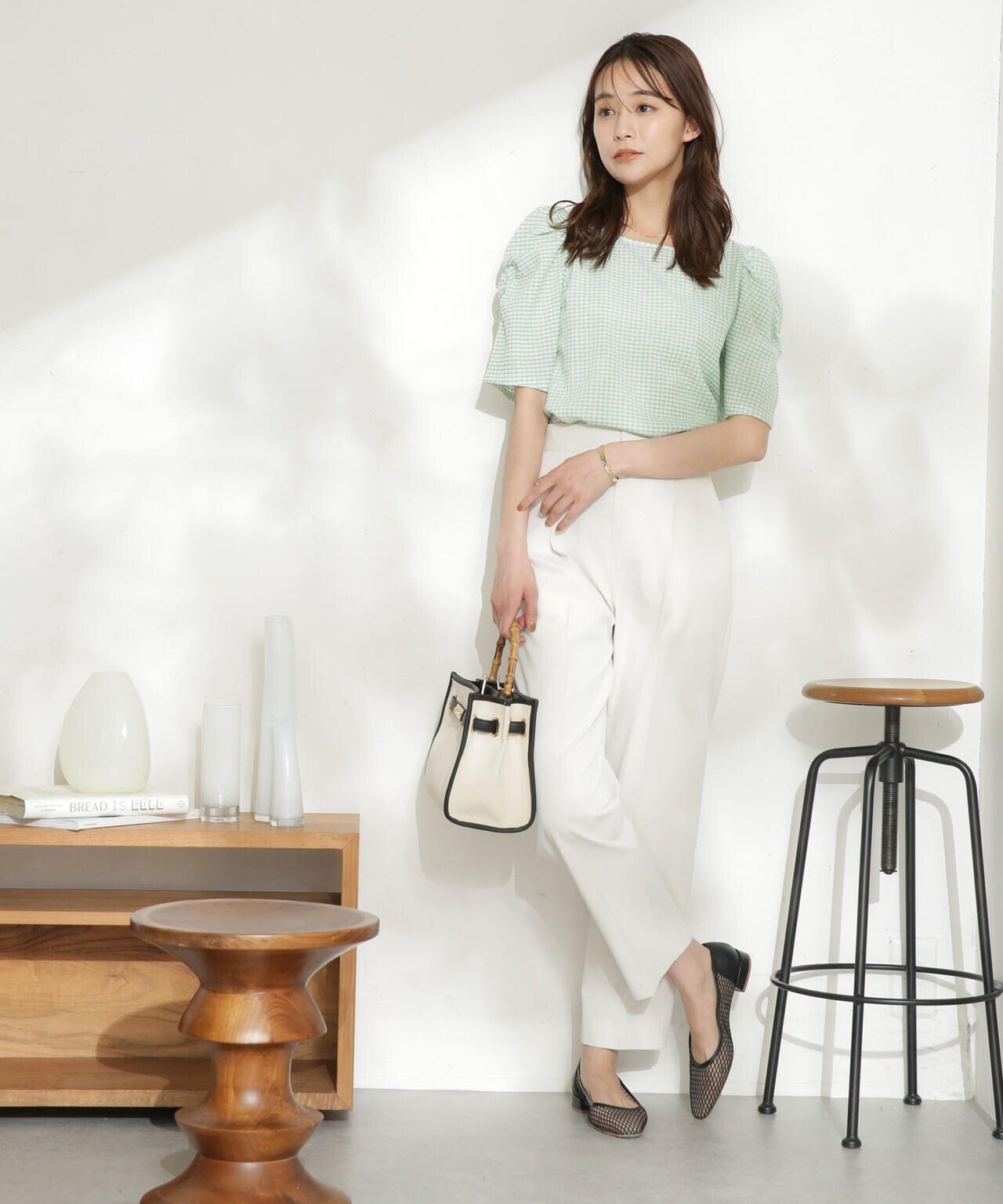 LB.03/前後2wayシャーリングトップス 6693124324