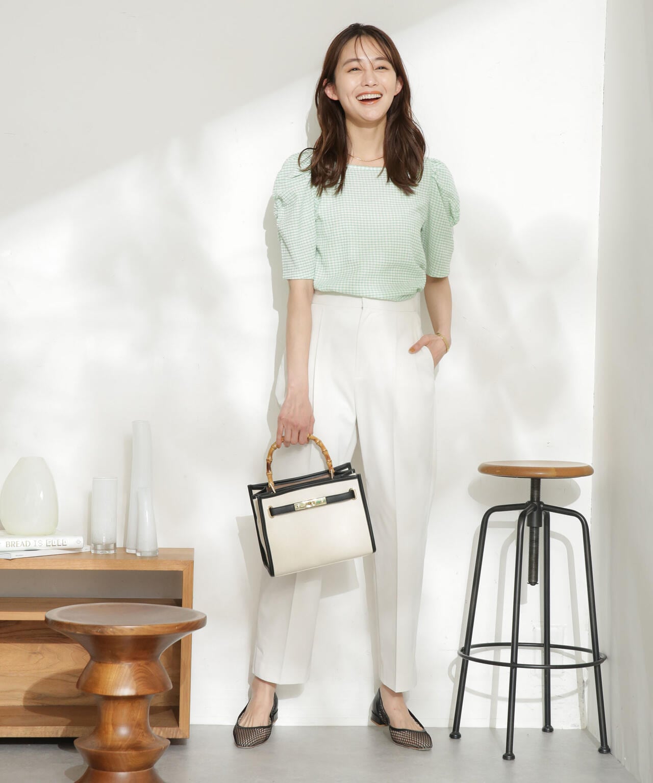 LB.03/前後2wayシャーリングトップス 6693124324