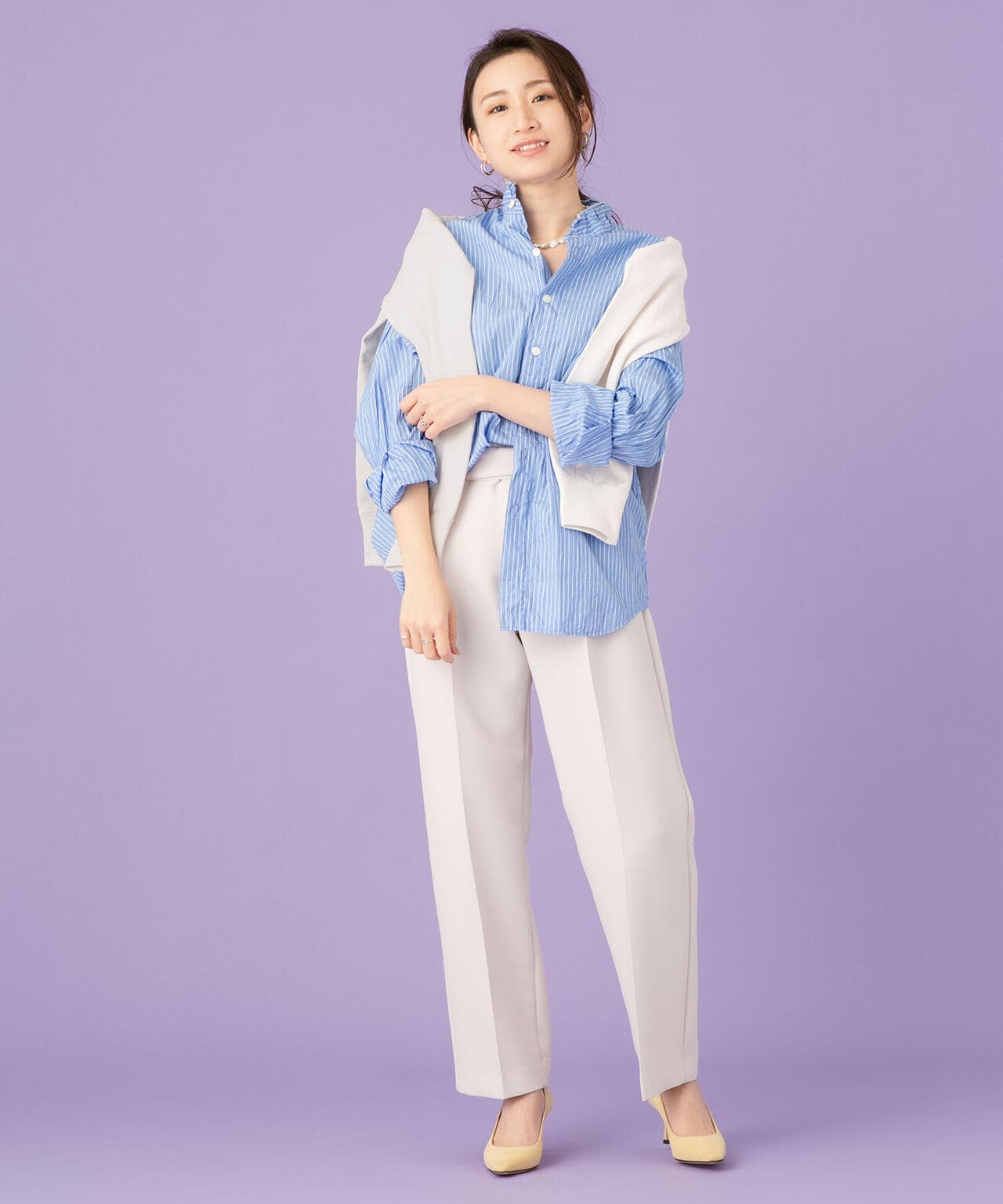 LB.03/ライトダブルクロスパンツ 6693127301