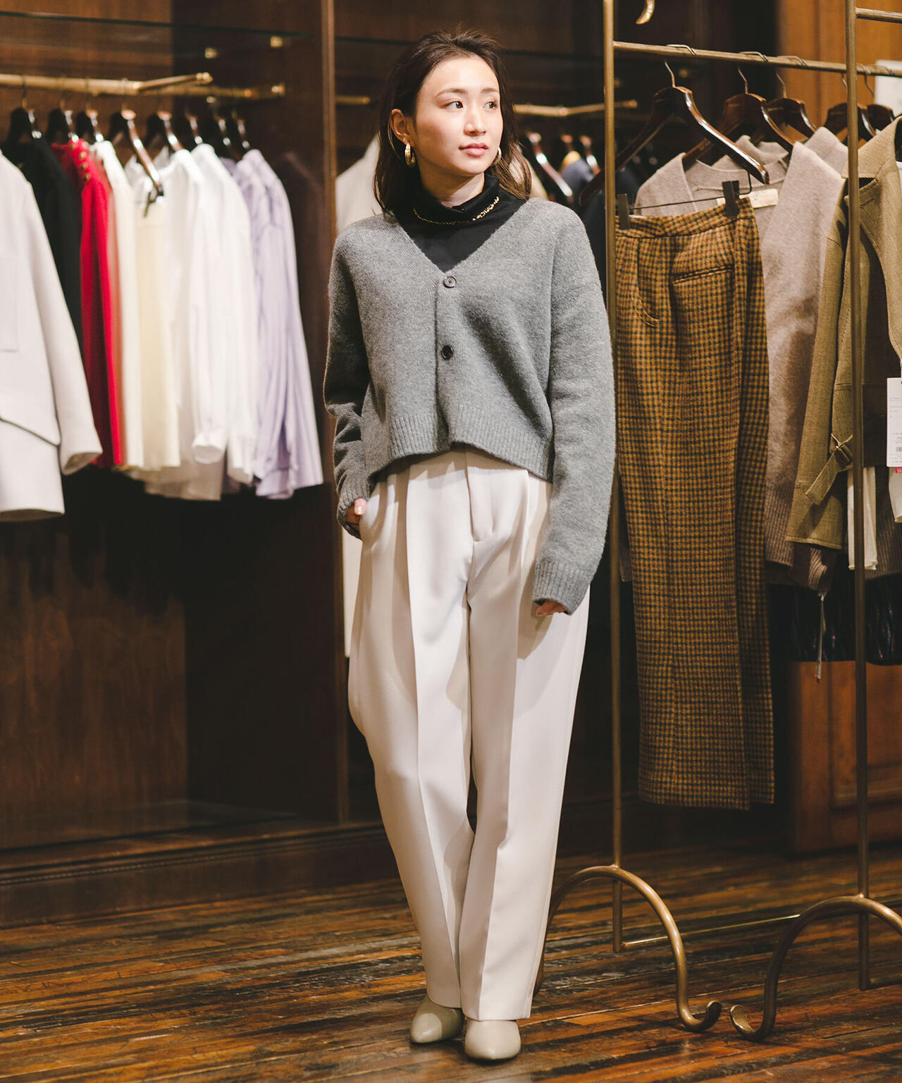 LB.03/ライトダブルクロスパンツ 6693127301