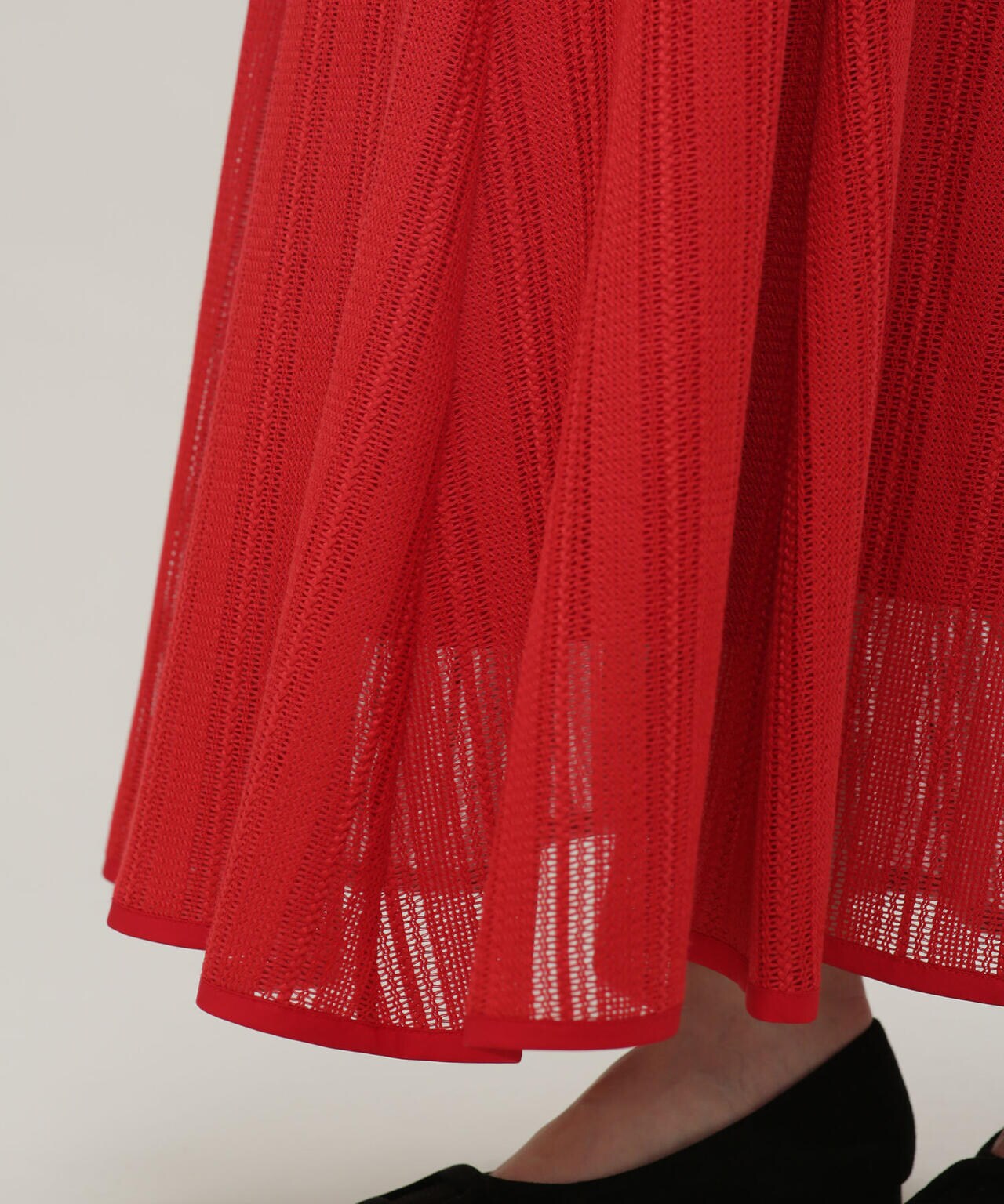 LB.03/メッシュレースフレアスカート 6693130302