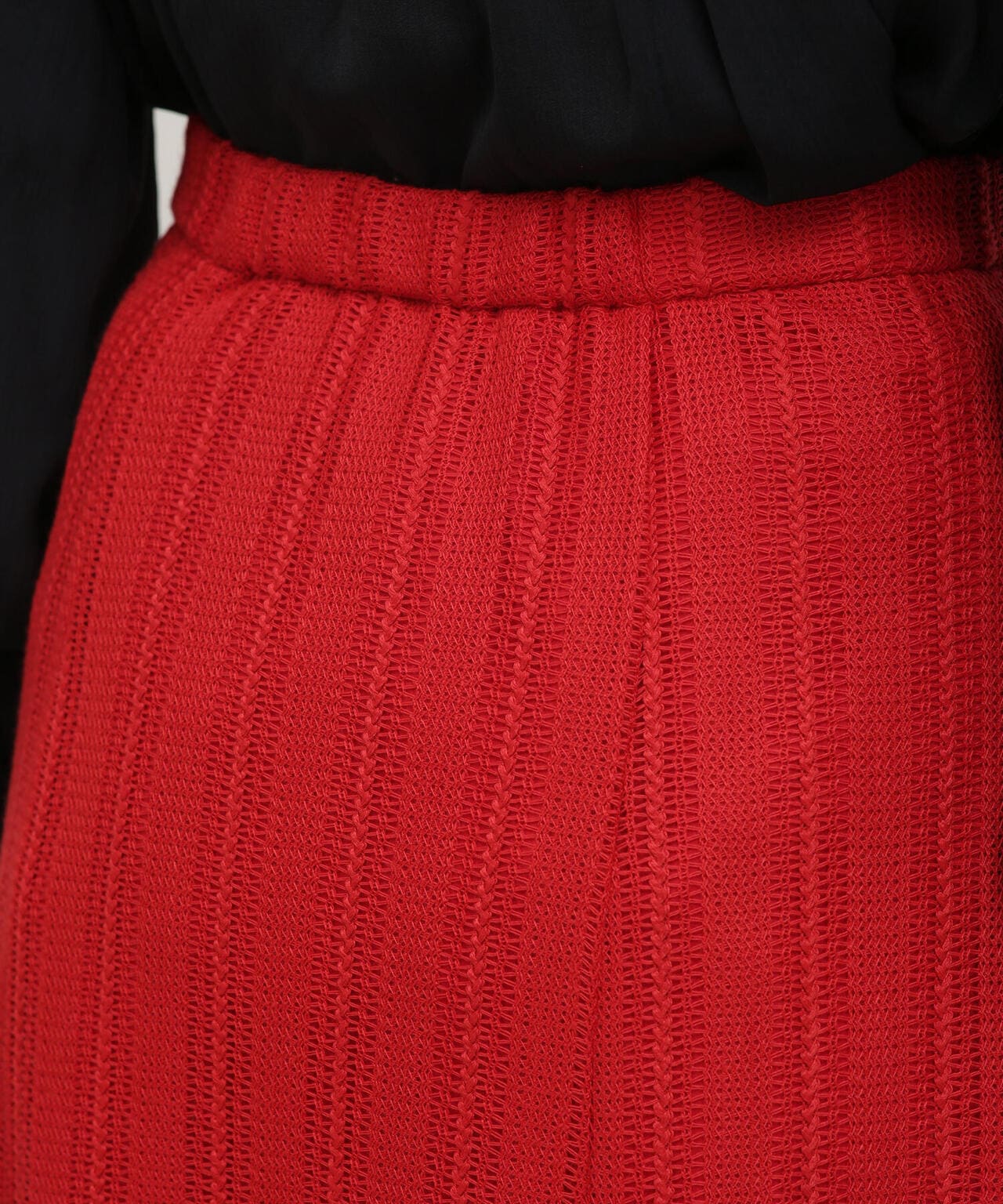 LB.03/メッシュレースフレアスカート 6693130302