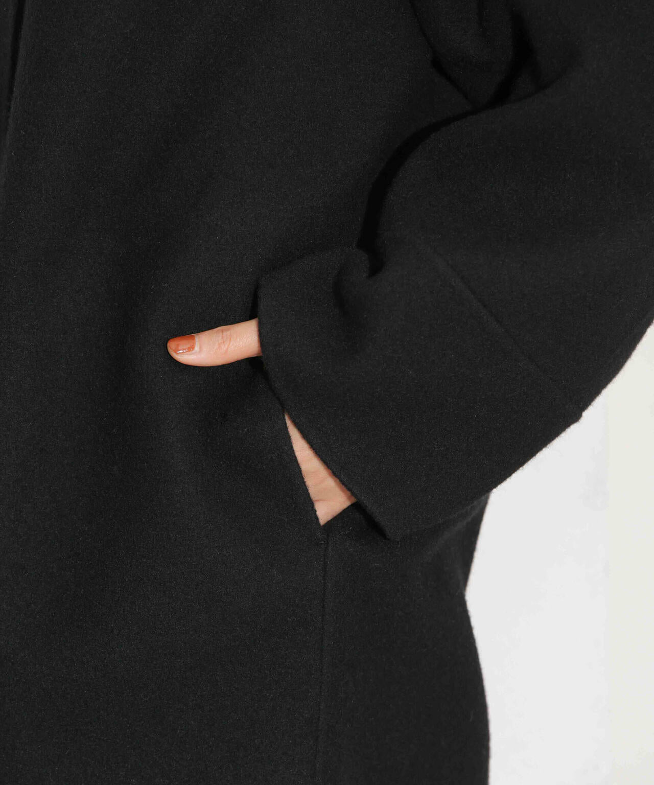 スーパー140ウールリバーフードコート 6693211302