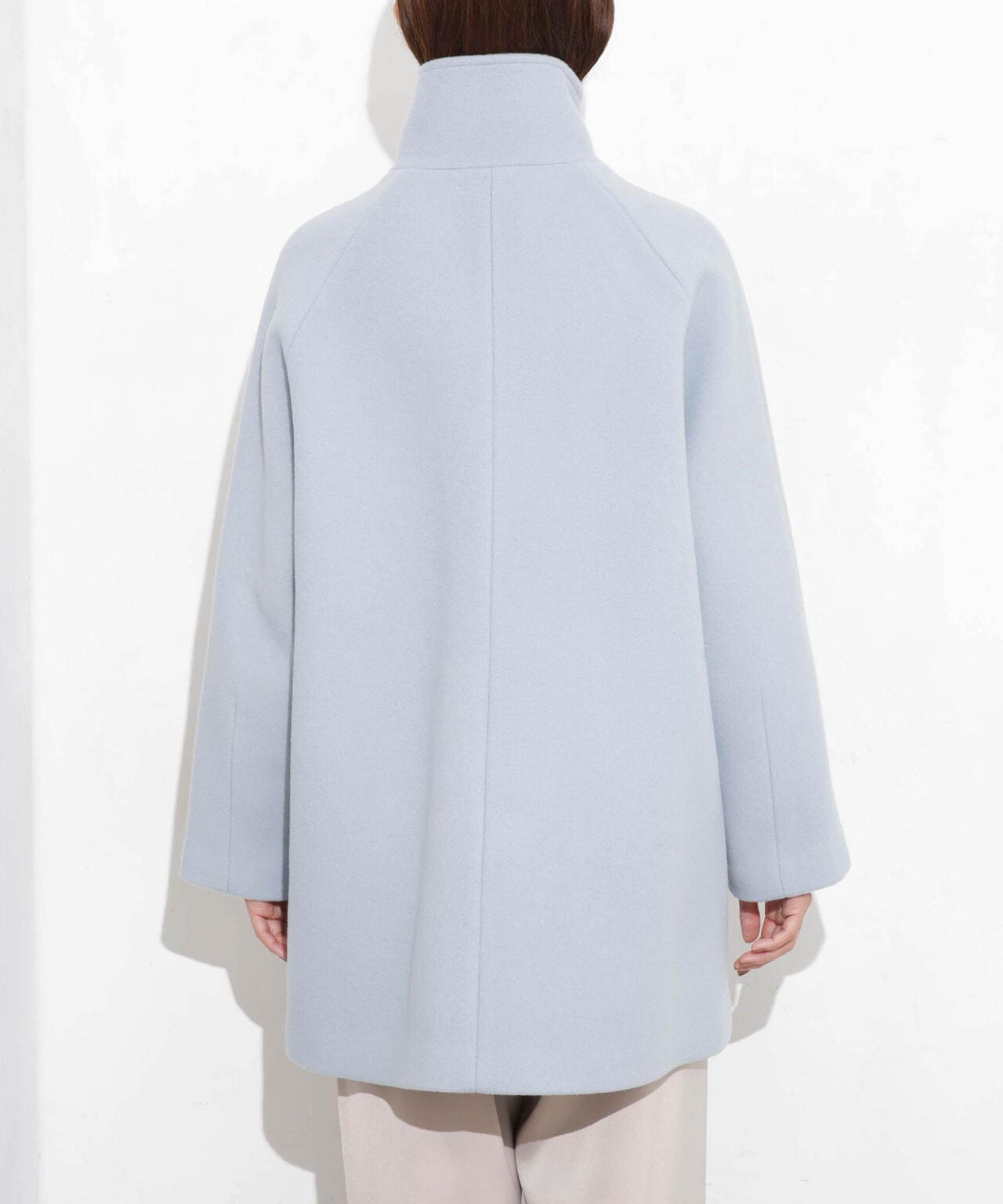 MANTECO BIBYE スタンドカラーコート 6693211306