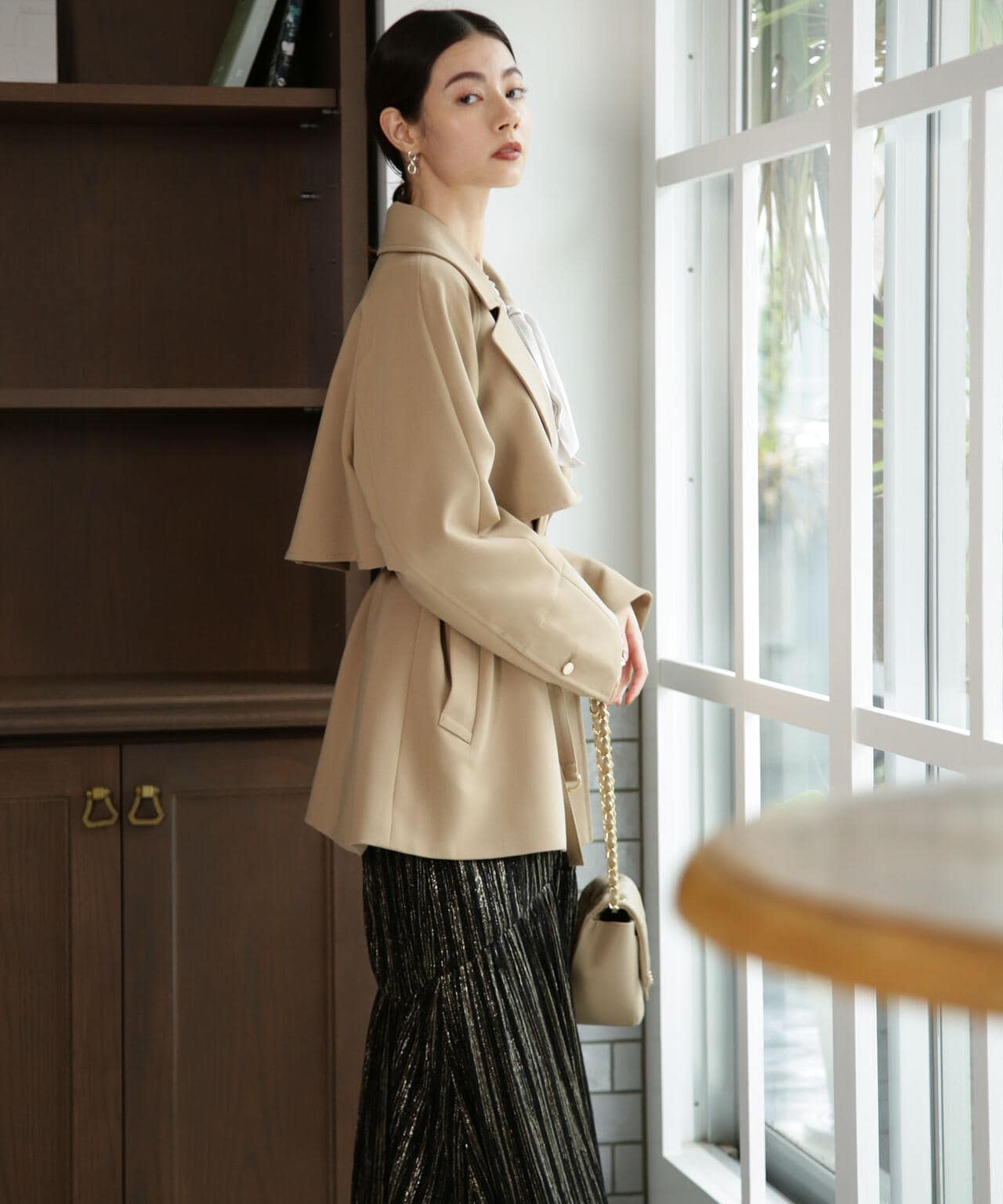 ベルテッドドビーミドルコート 6693211308