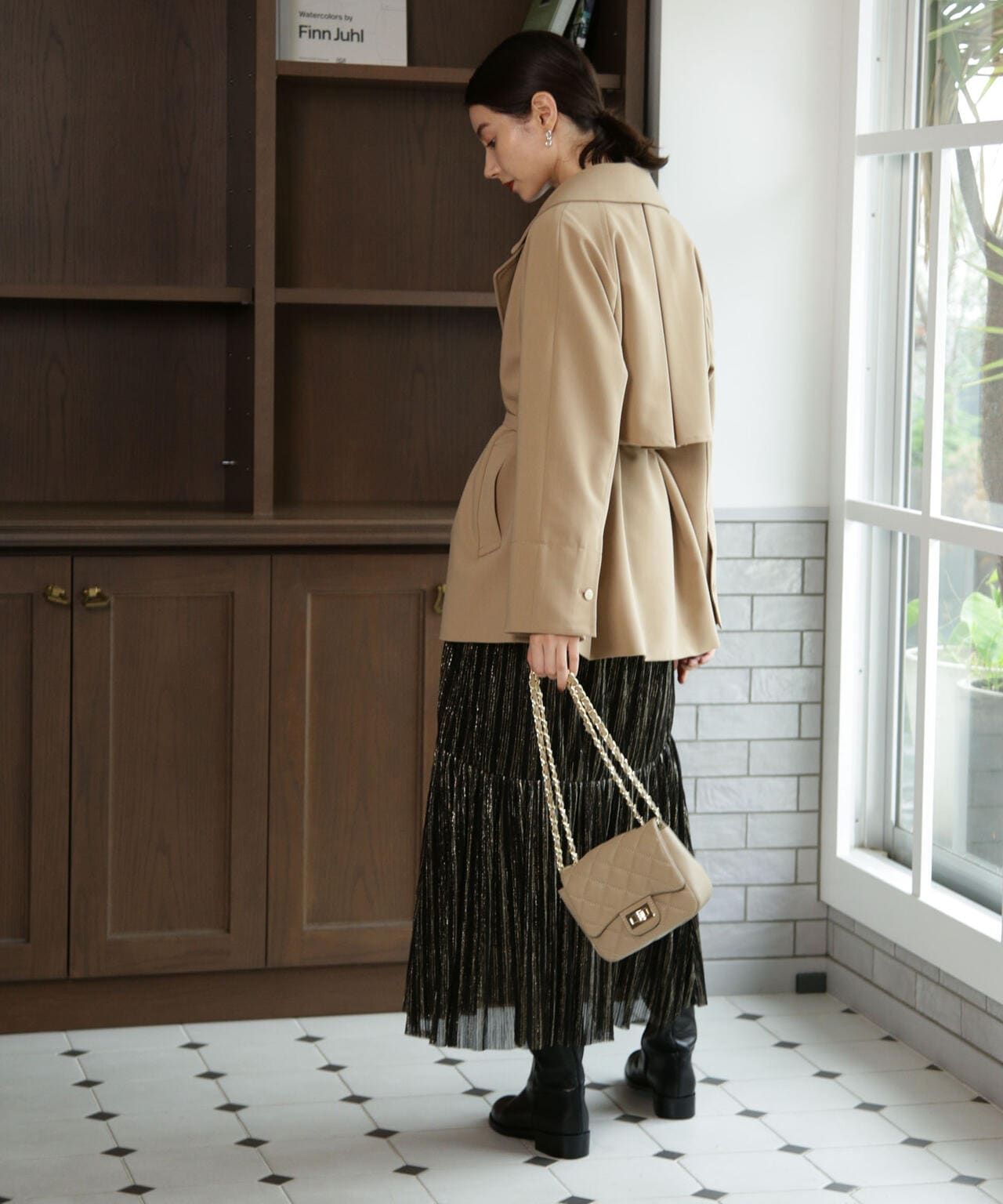 ベルテッドドビーミドルコート 6693211308