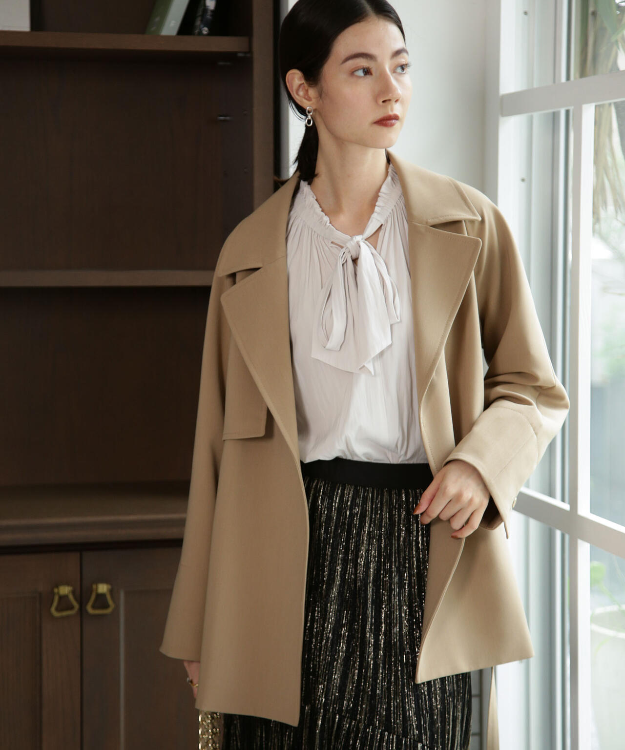 ベルテッドドビーミドルコート 6693211308