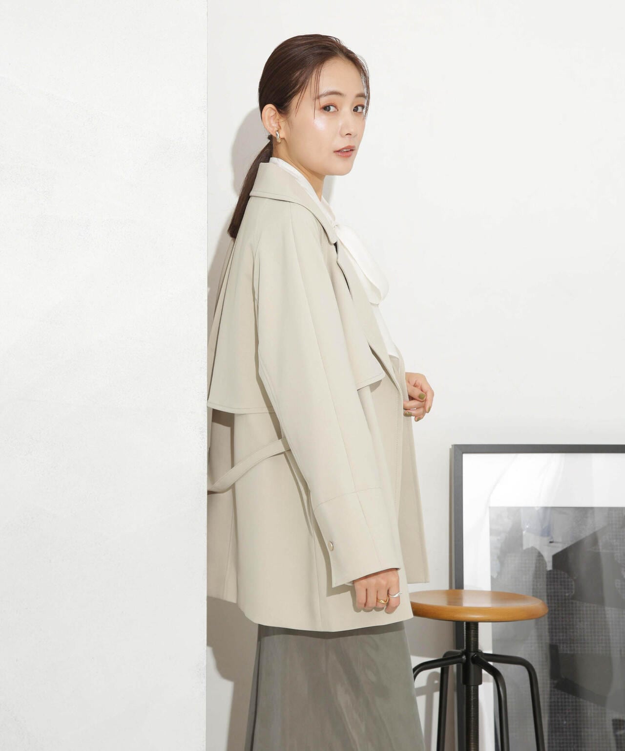 ベルテッドドビーミドルコート 6693211308