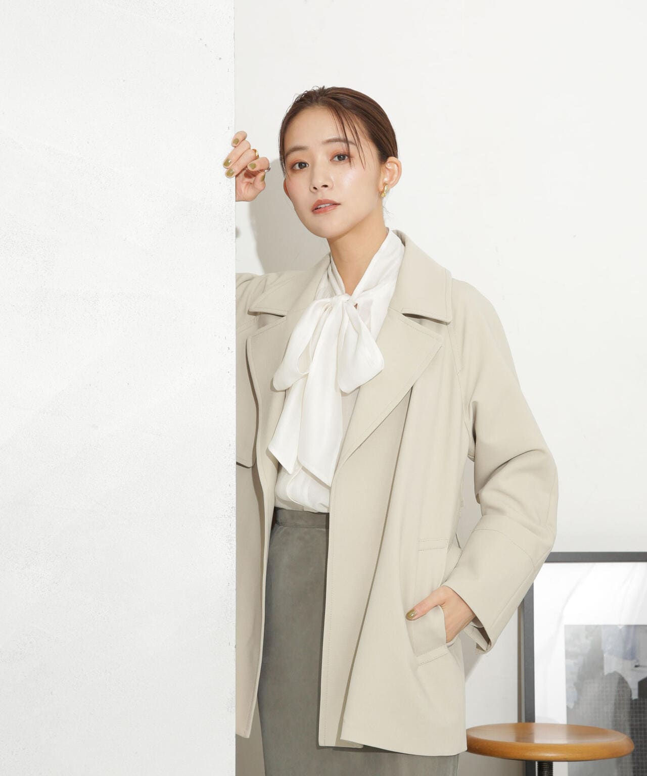 ベルテッドドビーミドルコート 6693211308