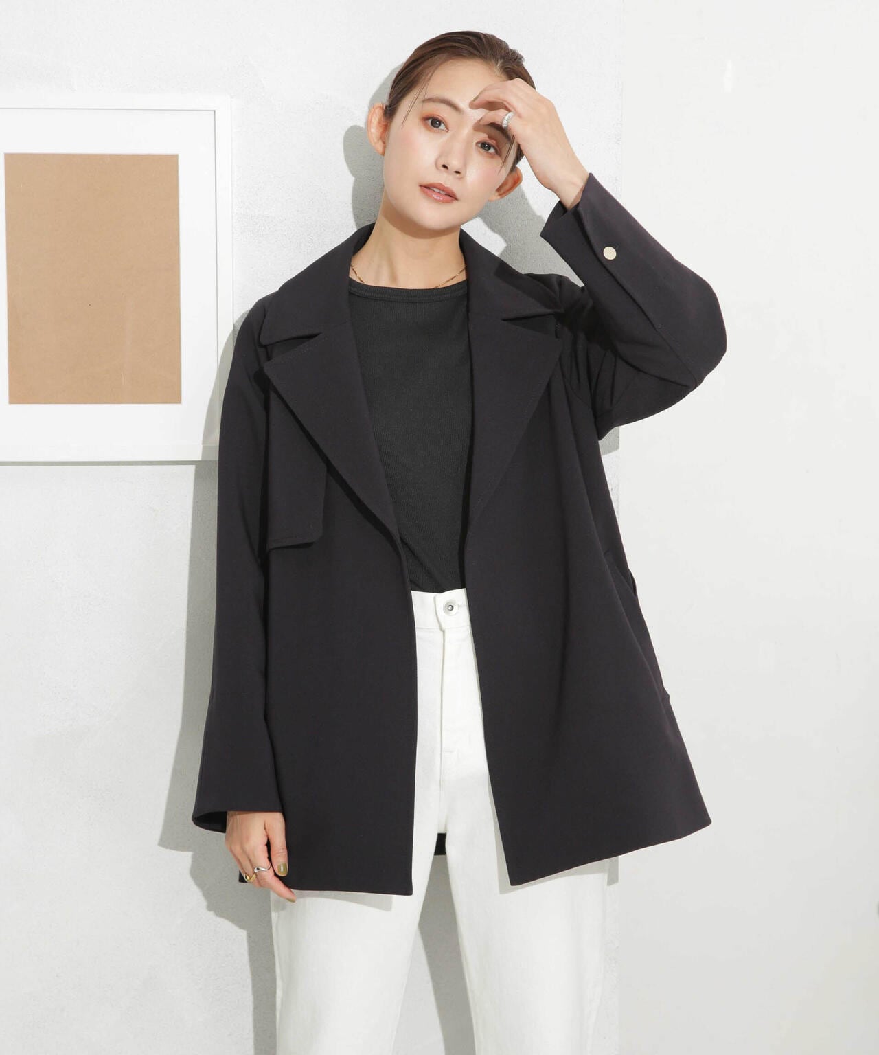 ベルテッドドビーミドルコート 6693211308