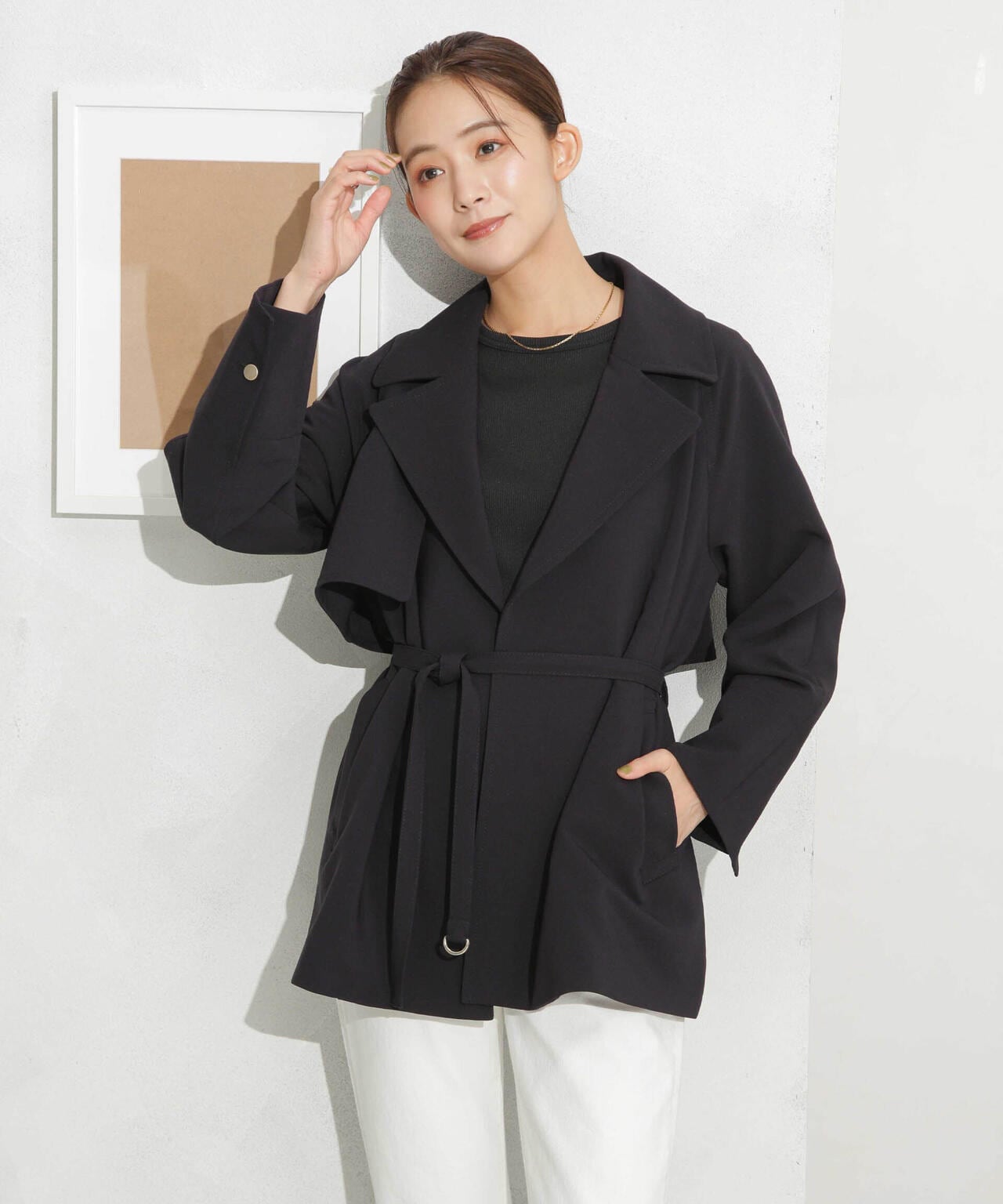 ベルテッドドビーミドルコート 6693211308