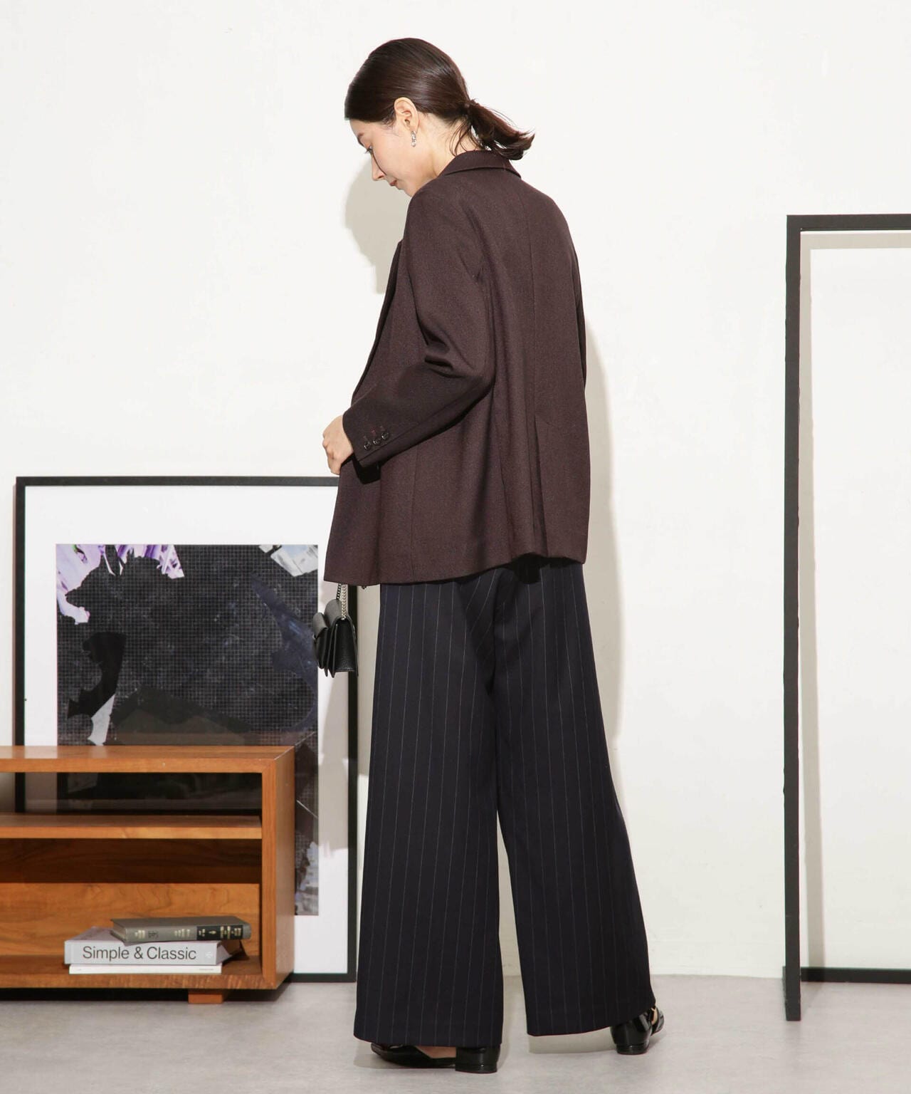 ツイードダブルジャケット(セットアップ可) 6693216307