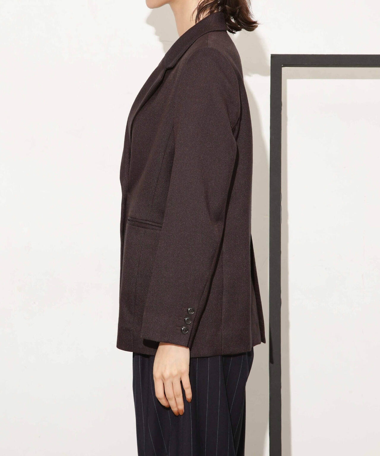 ツイードダブルジャケット(セットアップ可) 6693216307