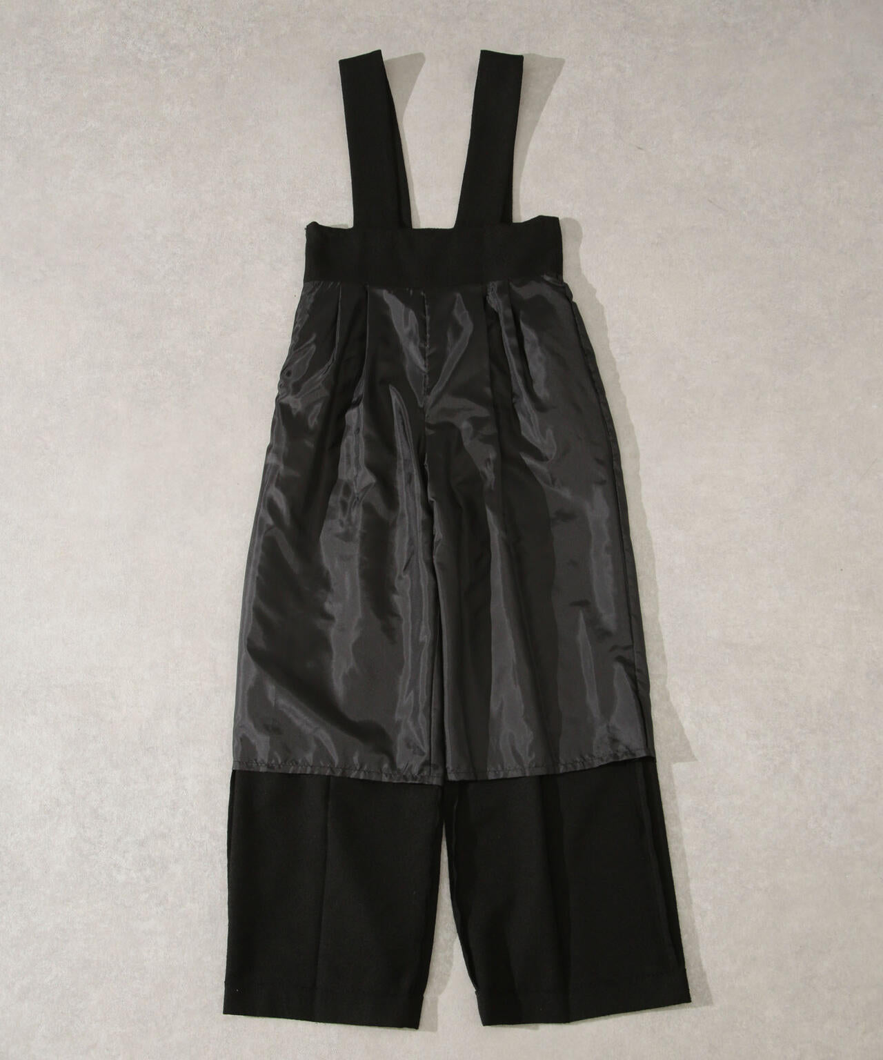 ハイウエストツイードサロペット 6693219317