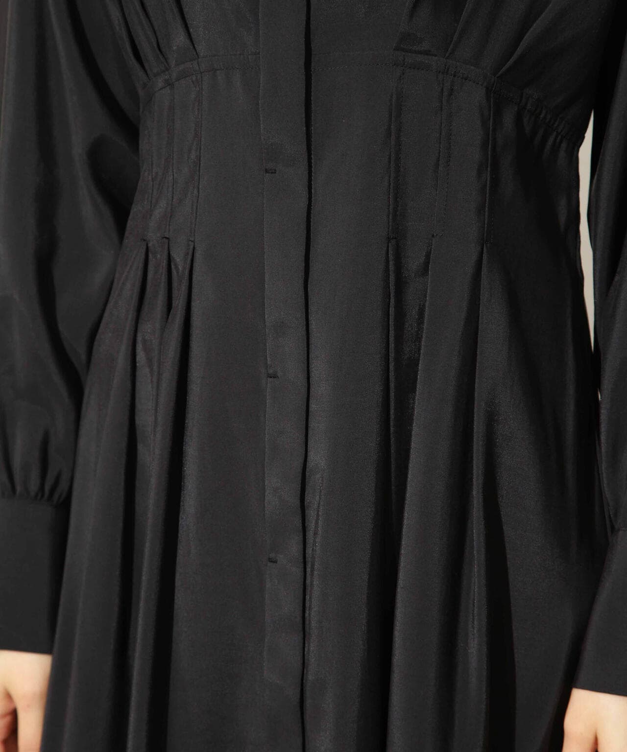 モダールピーチウエストシェイプタックワンピース 6693219326