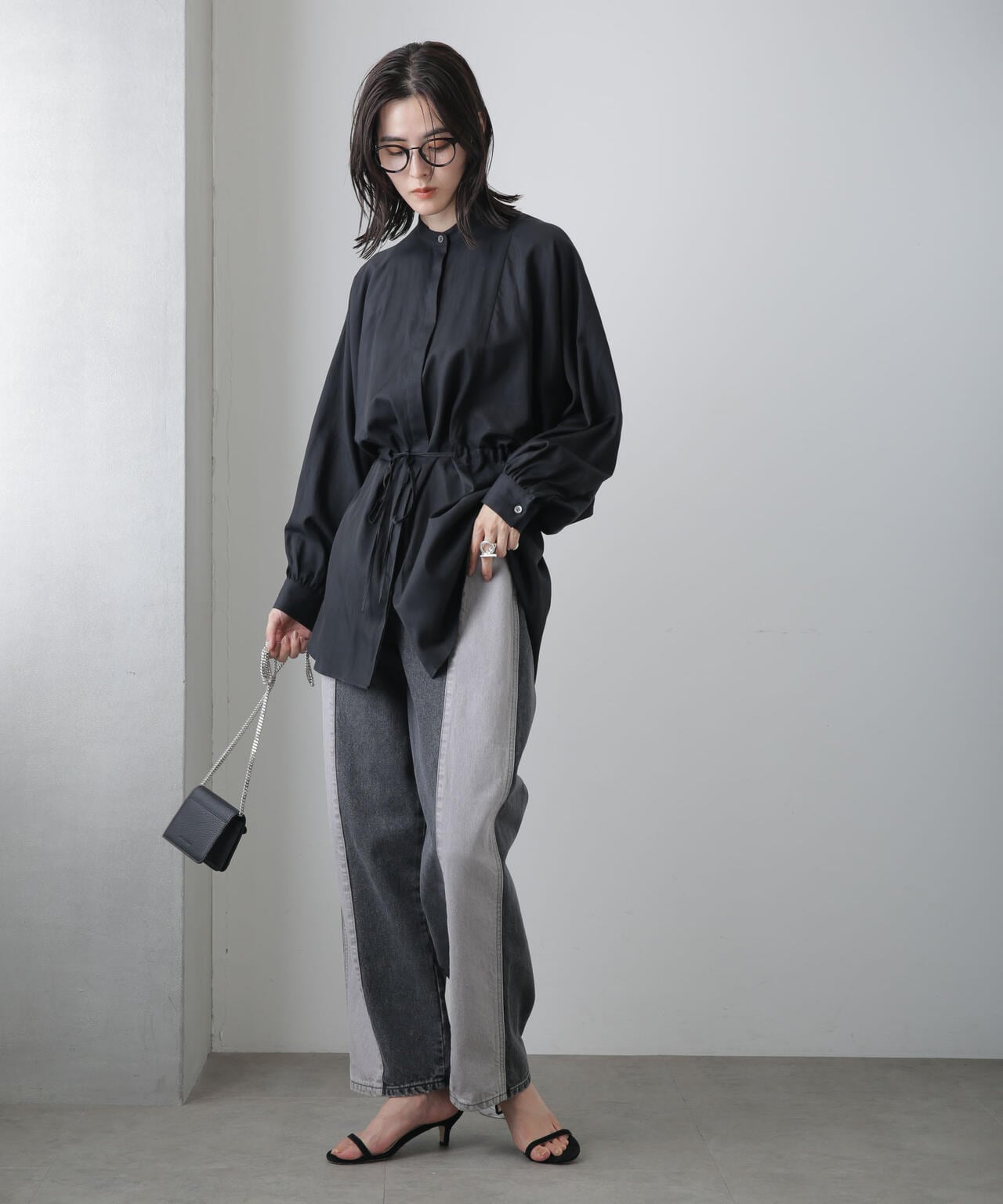 キュプラコットン ドルマンブラウス(セットアップ可) 6693220305