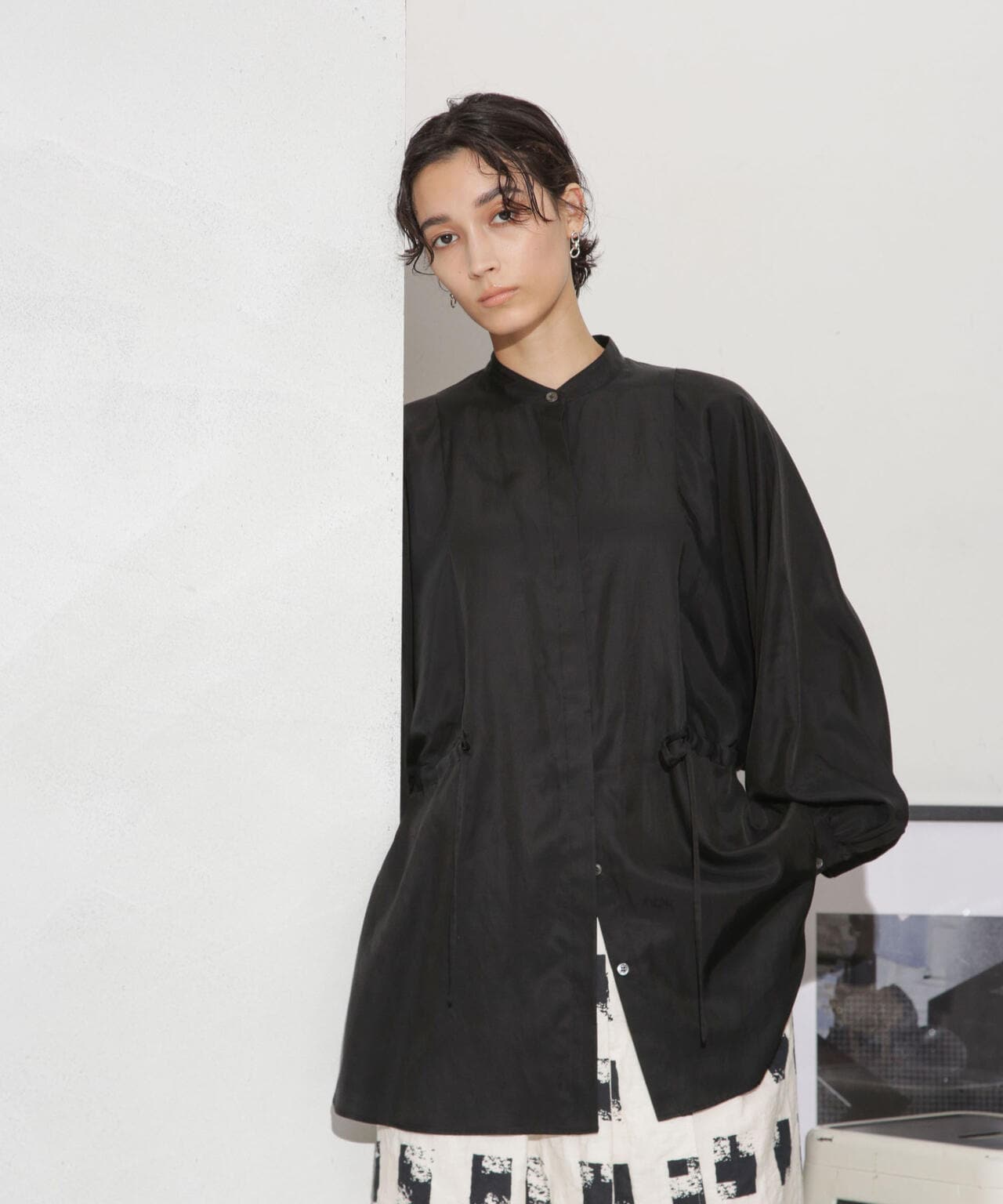 キュプラコットン ドルマンブラウス(セットアップ可) 6693220305