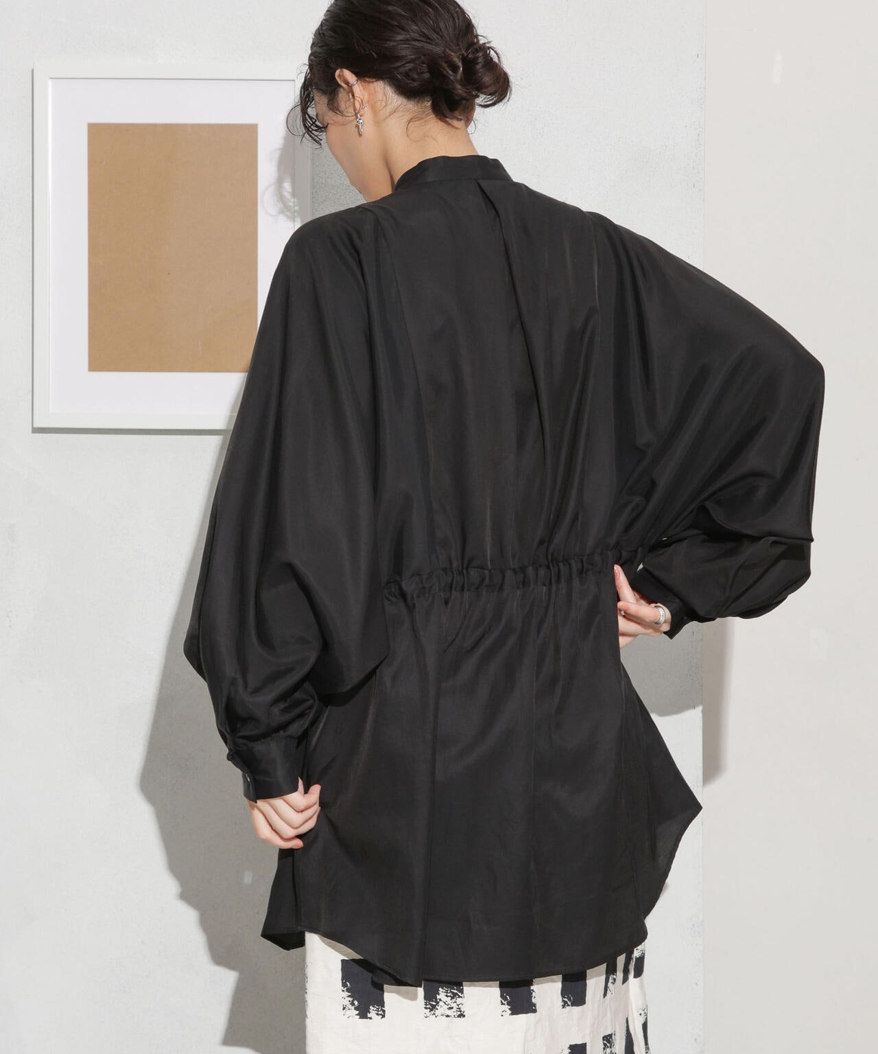 キュプラコットン ドルマンブラウス(セットアップ可) 6693220305