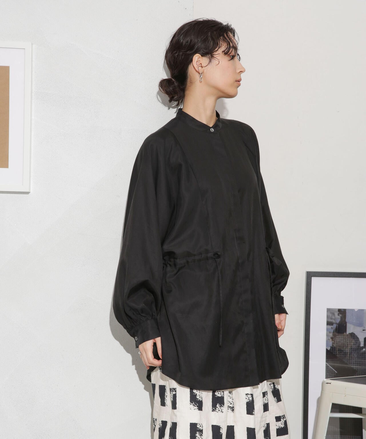 キュプラコットン ドルマンブラウス(セットアップ可) 6693220305