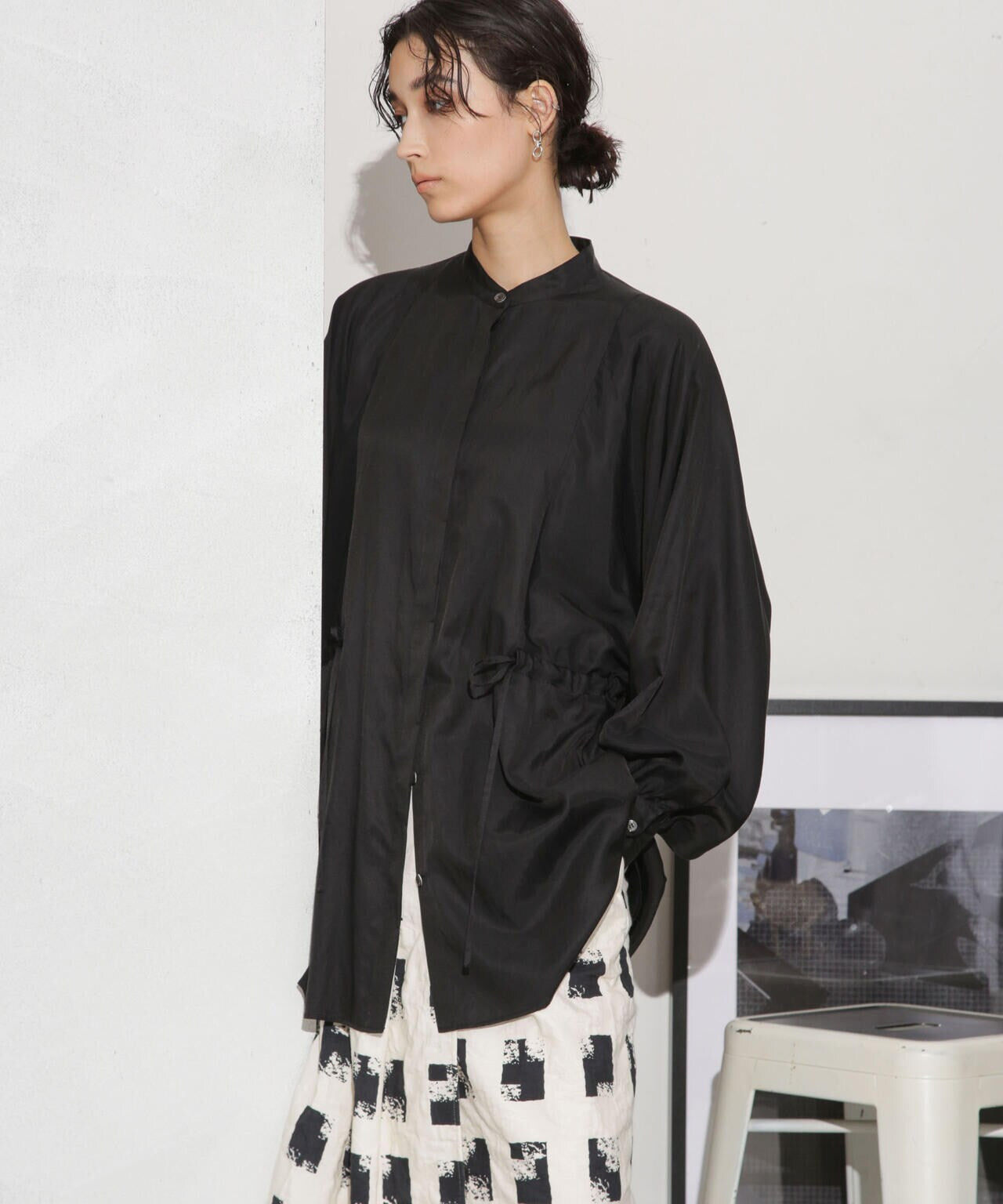 キュプラコットン ドルマンブラウス(セットアップ可) 6693220305