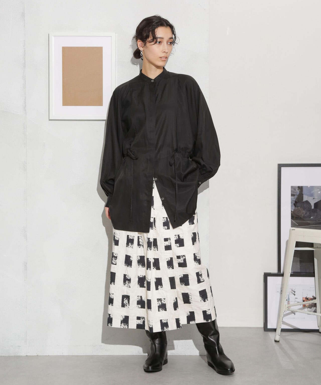 キュプラコットン ドルマンブラウス(セットアップ可) 6693220305