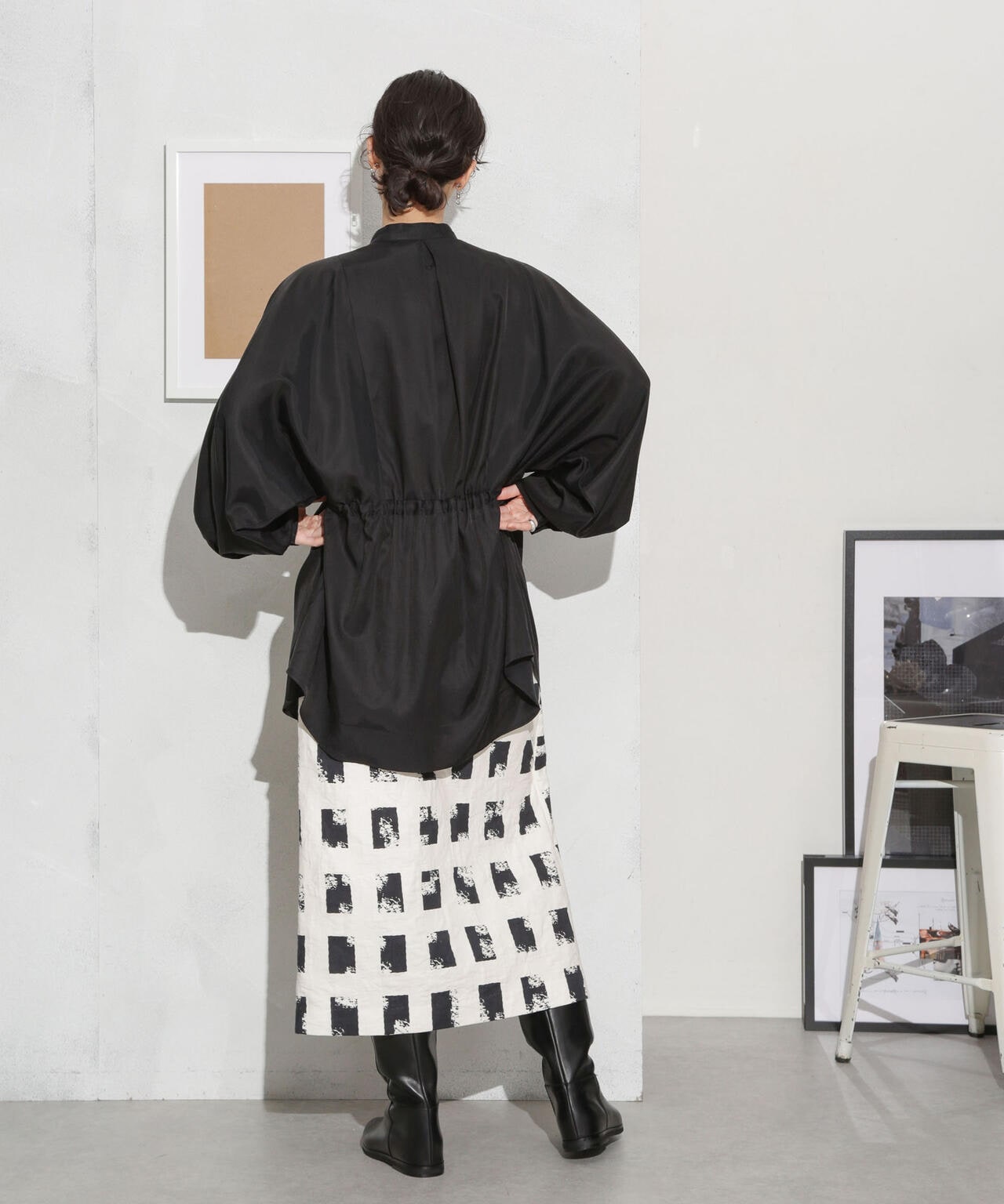 キュプラコットン ドルマンブラウス(セットアップ可) 6693220305