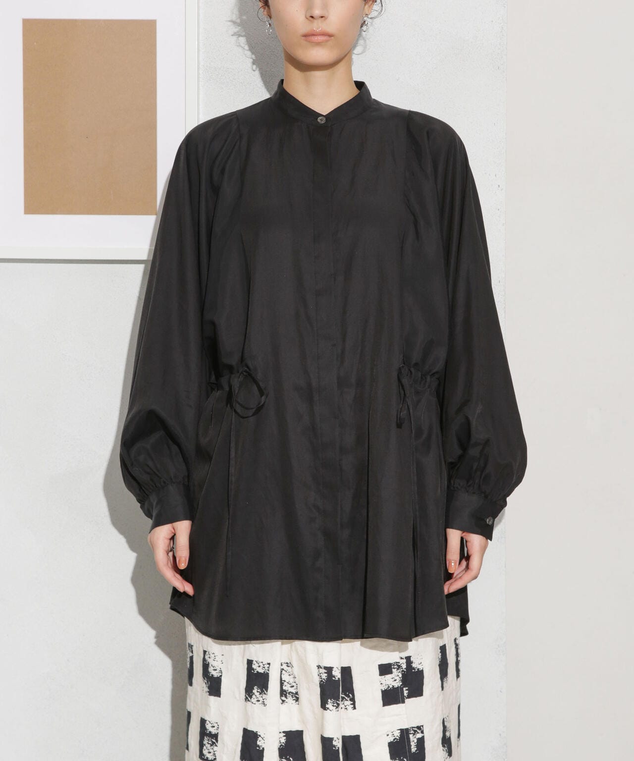 キュプラコットン ドルマンブラウス(セットアップ可) 6693220305