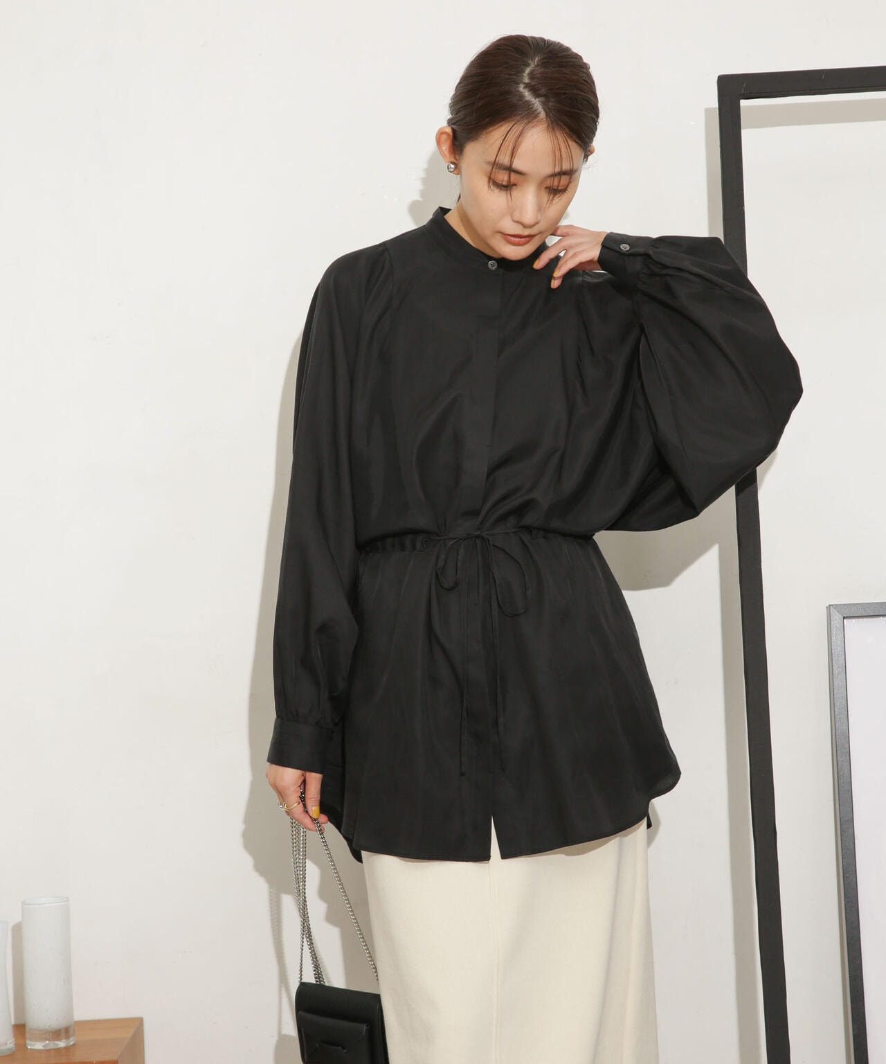 キュプラコットン ドルマンブラウス(セットアップ可) 6693220305