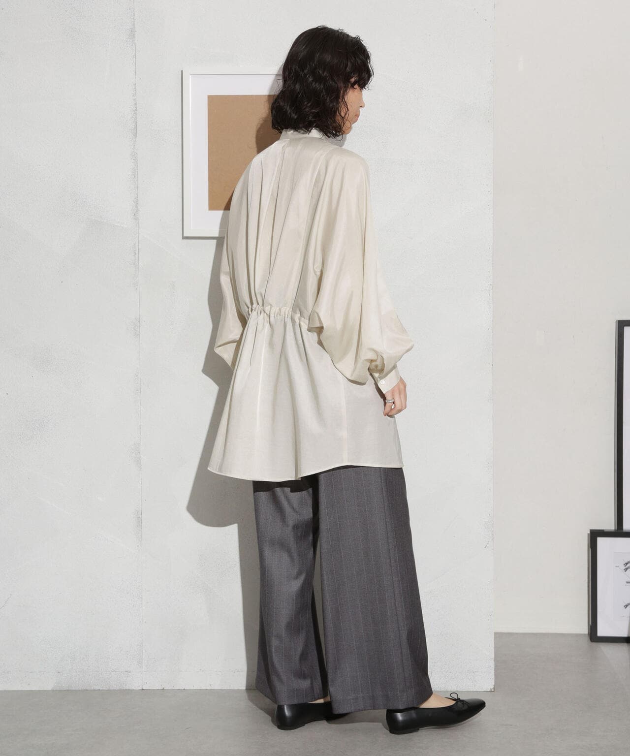 キュプラコットン ドルマンブラウス(セットアップ可) 6693220305