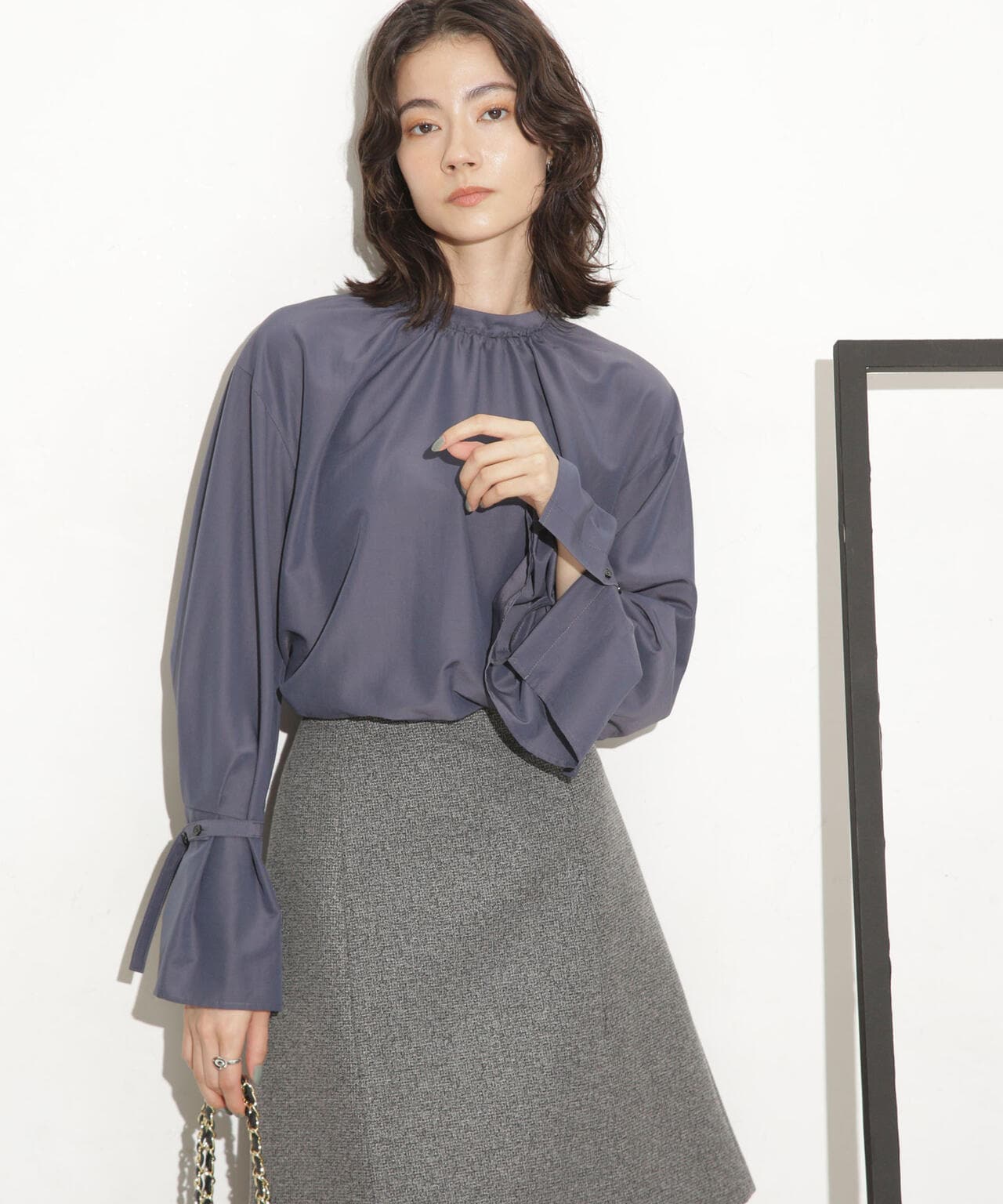 スリーブベルトブラウス 6693220313