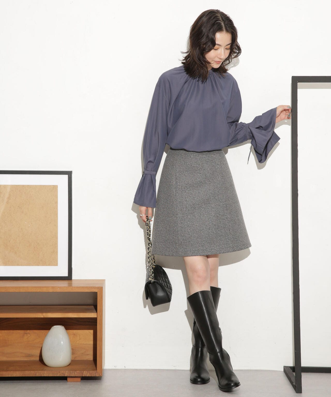 スリーブベルトブラウス 6693220313