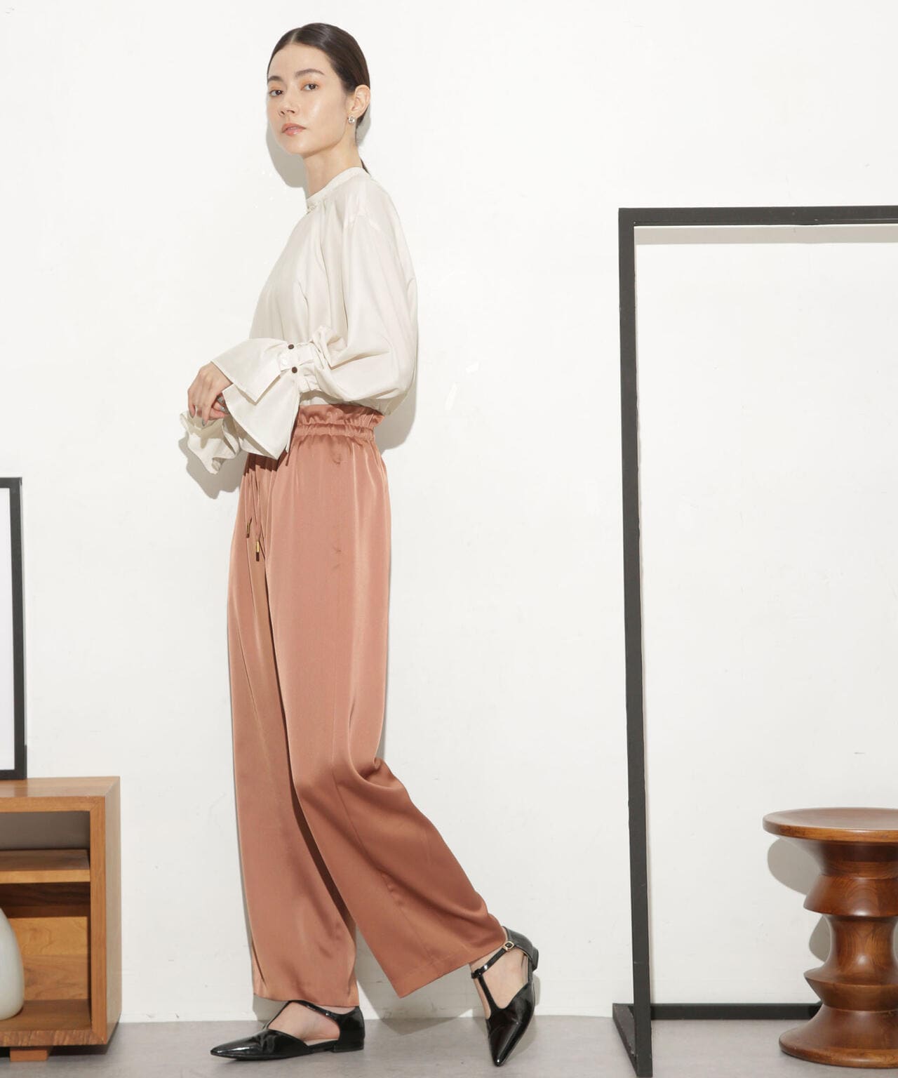 スリーブベルトブラウス 6693220313