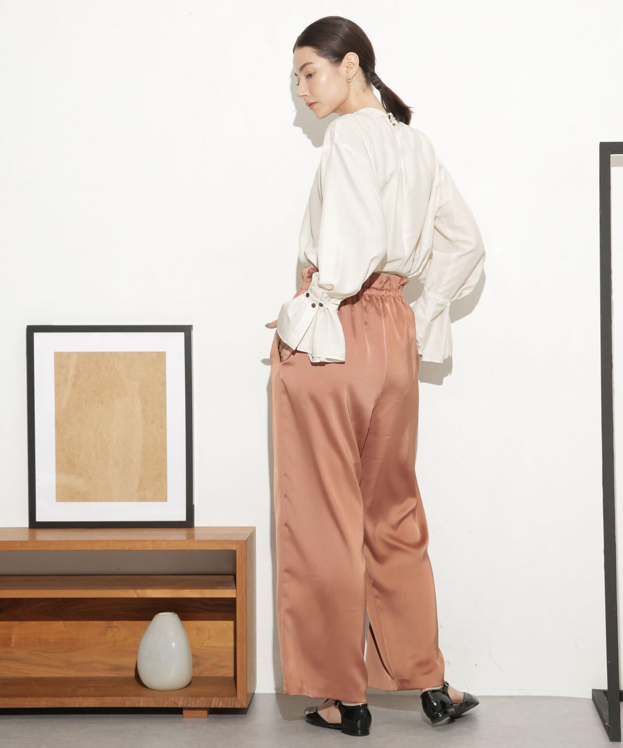 スリーブベルトブラウス 6693220313